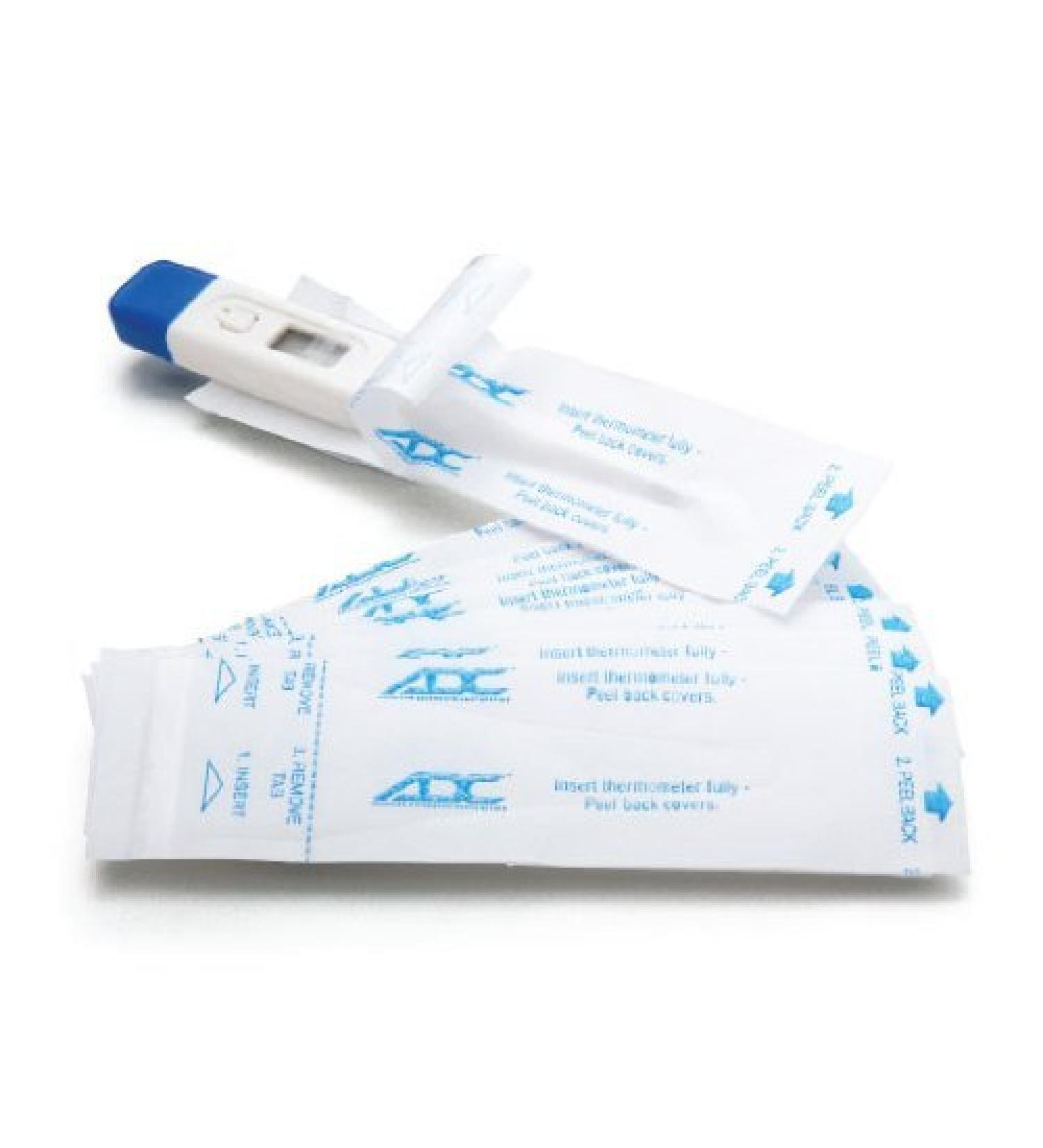 ADC Thermometer Covers for Adtemp Thermometers, 100 Count