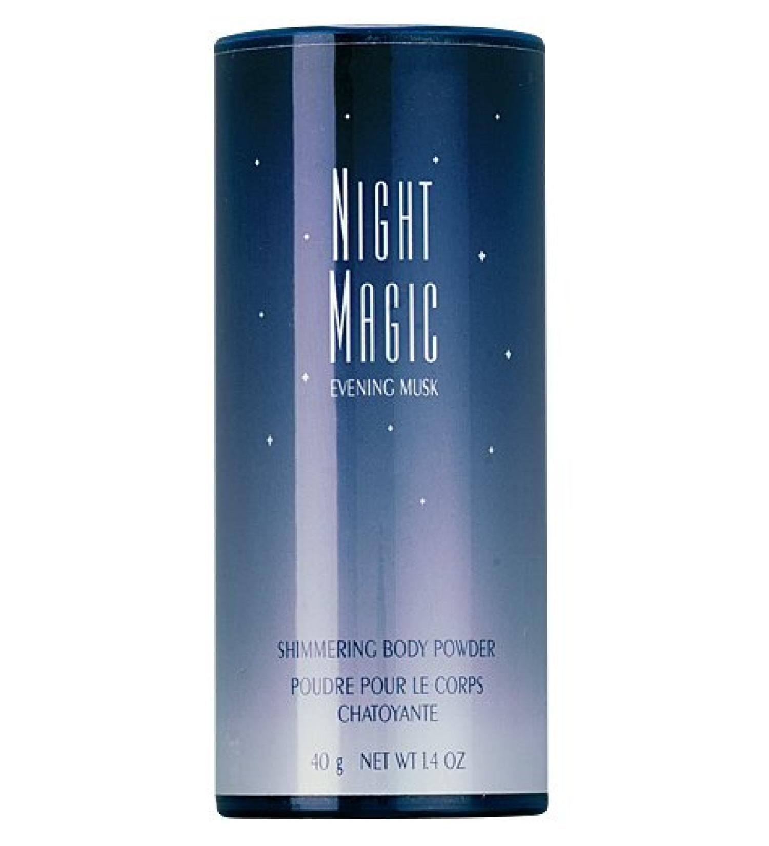 Avon Night Magic Evening Musk Shimmering Body Powder