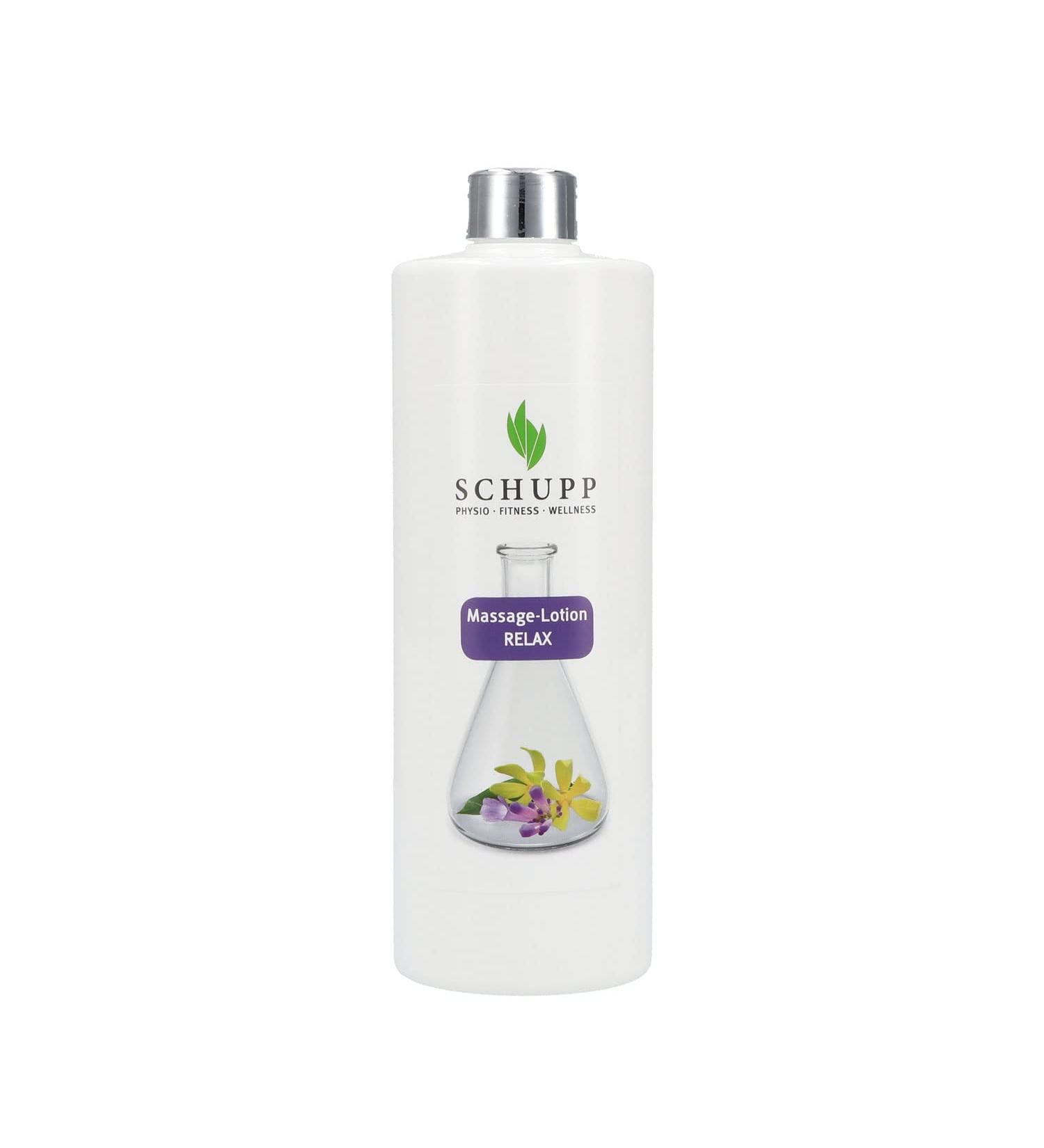 Schupp Massage Lotion | Relax | 500 ml + dispenser