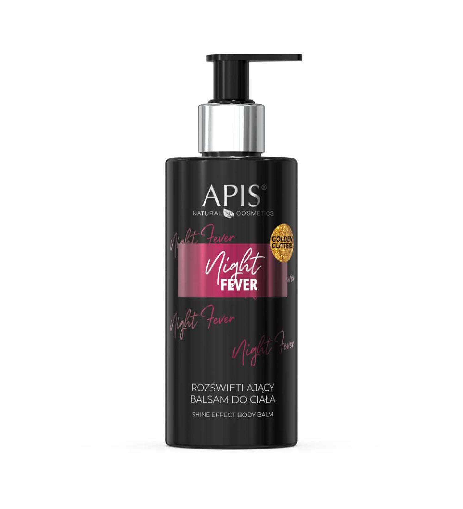 Apis Natural Cosmetics APIS_Night Fever Body Balm roz wietlaj cy balsam do cia a 300ml