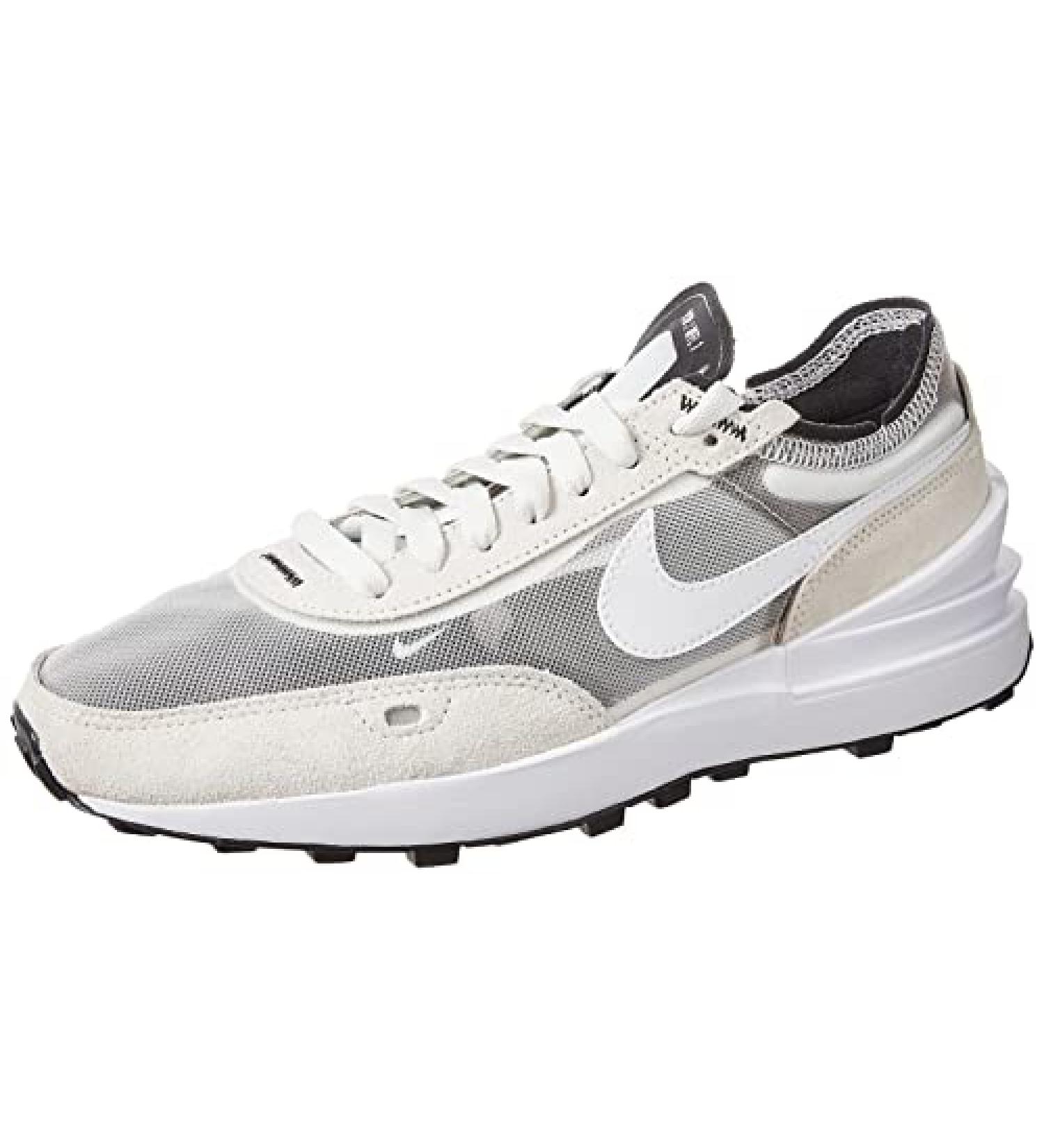 Nike Men's Waffle One Sneaker 11 - Summit White/Black/Orange - Premium Athletic Shoes - Buy Online on GoSupps.com