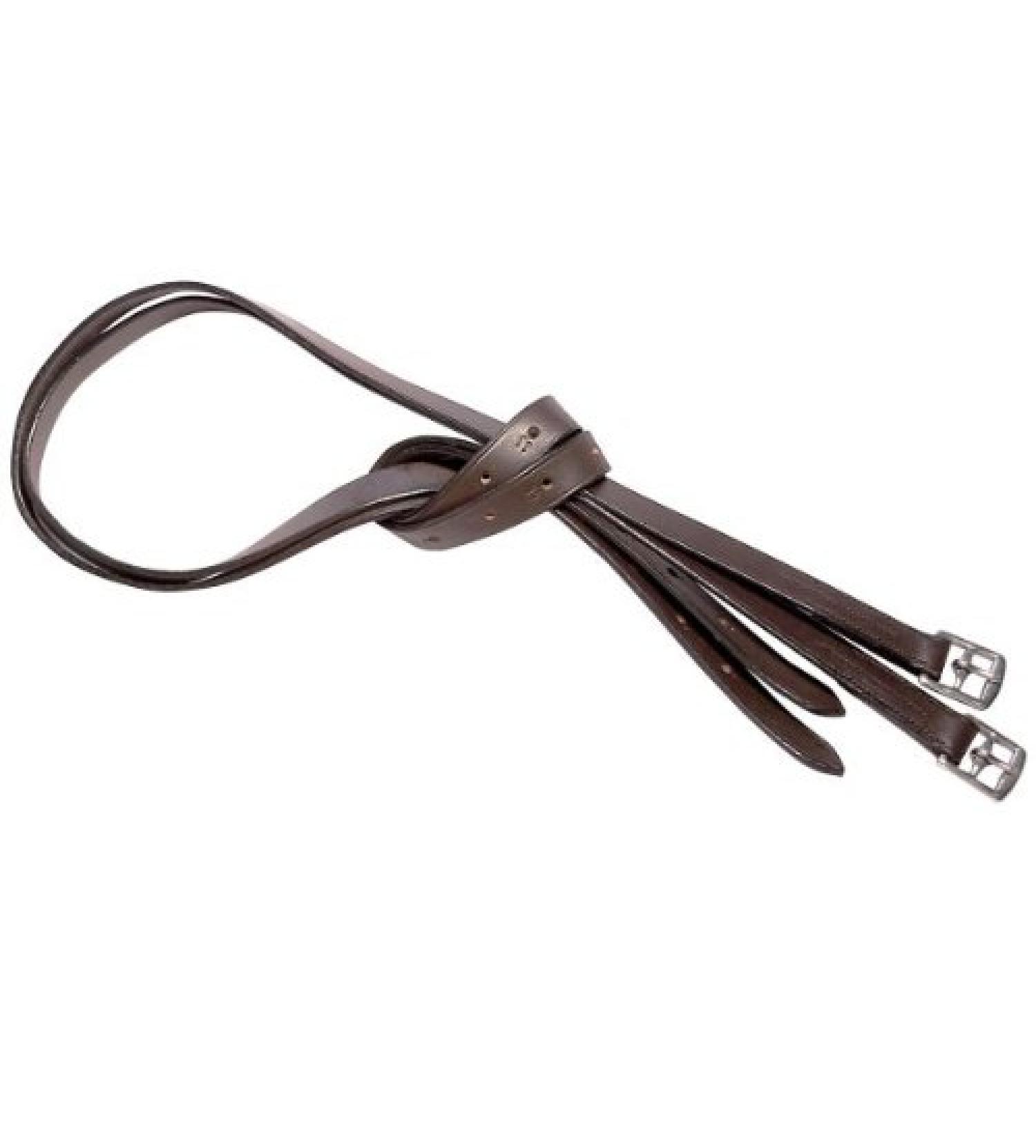 WALDHAUSEN STAR stirrup leathers 150 cm brown