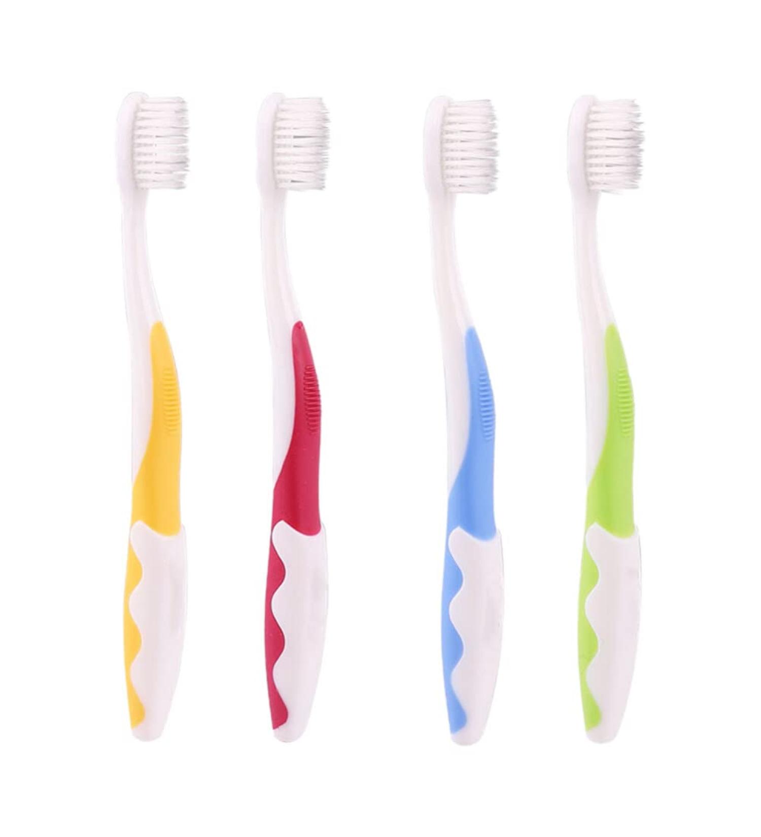 Healeeved 4 piece tongue toothbrush hand toothbrush for children maternity toothbrush manual toothbrush soft friendly toothbrush toddler oral manual toothbrush bristles gentle baby