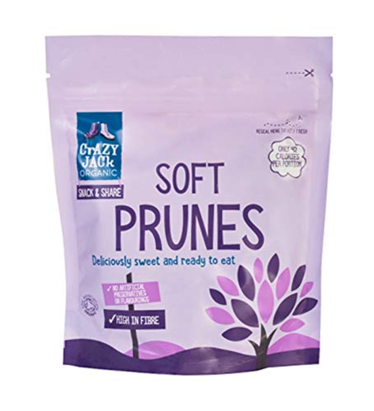 Organic Soft Prunes 200g (Crazy Jack)