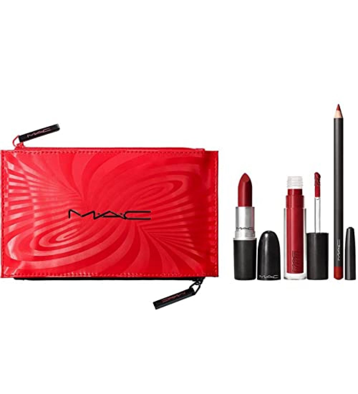 M.A.C. Hypnotizing Holiday Best Kept Secret Lip Kit : Red