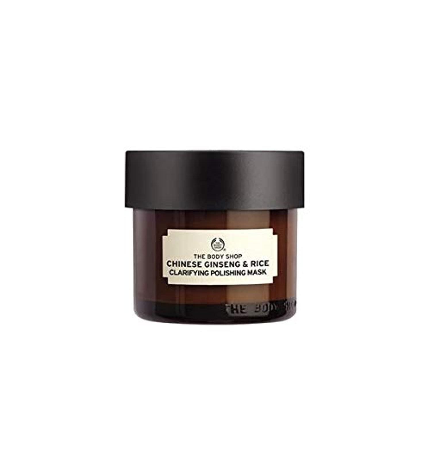 The Body Shop Chin. Ginseng & Rice Clar. Pol. Mask 75ml - Buy Online on GoSupps.com