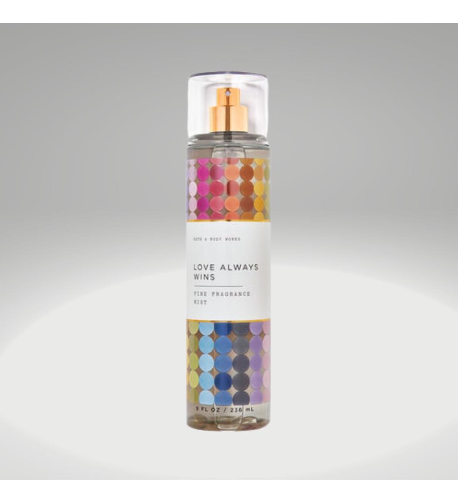 Bath & Body Love Always Wins Fine Fragrance Mist Body Spray 8 fl. oz. (Packaging may vary)