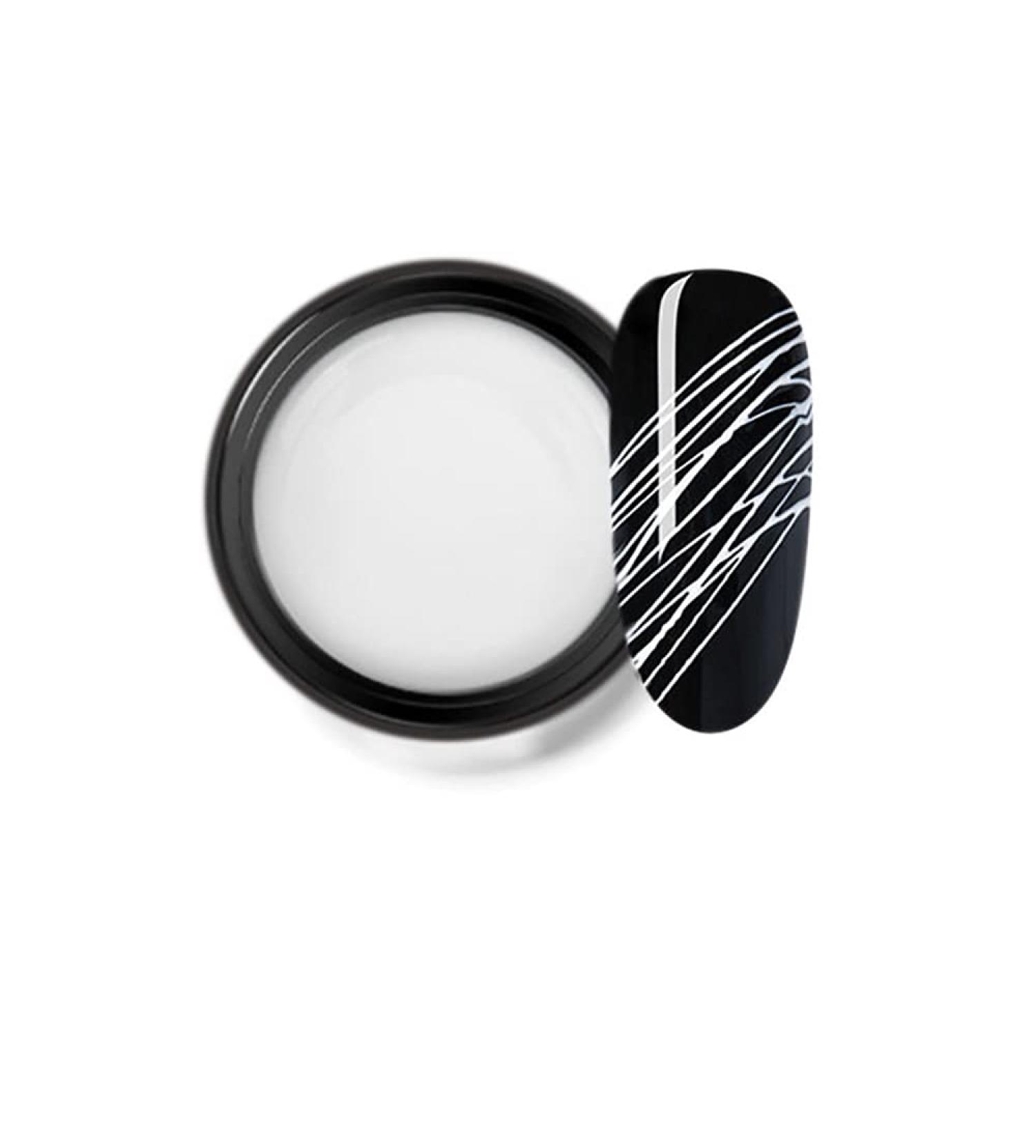 White Spider Gel Polish Kit Nail Spider Gel Paint For Nail Art Polish Thin Brush Spider Nail Gel Art Paint For Nails Uv Led Nail Polish Drawing Painting Black White Gel Nail Polish Kit - Buy Online on GoSupps.com