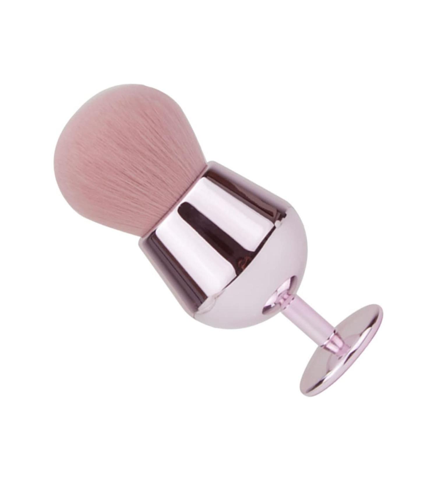 Buy Didiseaon Blush Brush - Travel Makeup Brush for Highlighter & Setting | Fluffy Fiber Wool Tool in Miss Hebei Pink - Buy Online on GoSupps.com