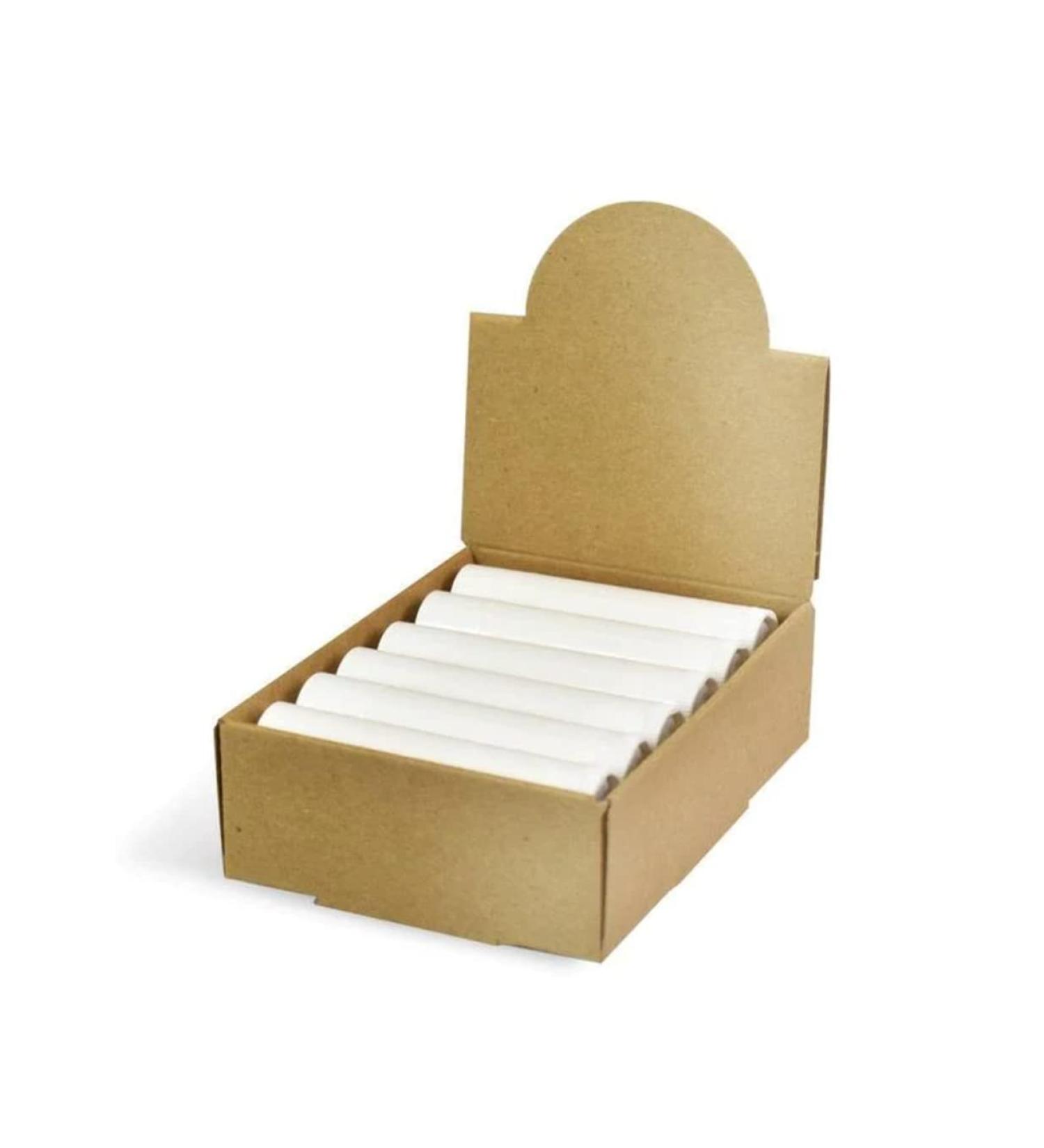 AZBB Kraft Arched Lip Balm Tube Display Boxes Holds 12 Lip Balm Tubes (25)