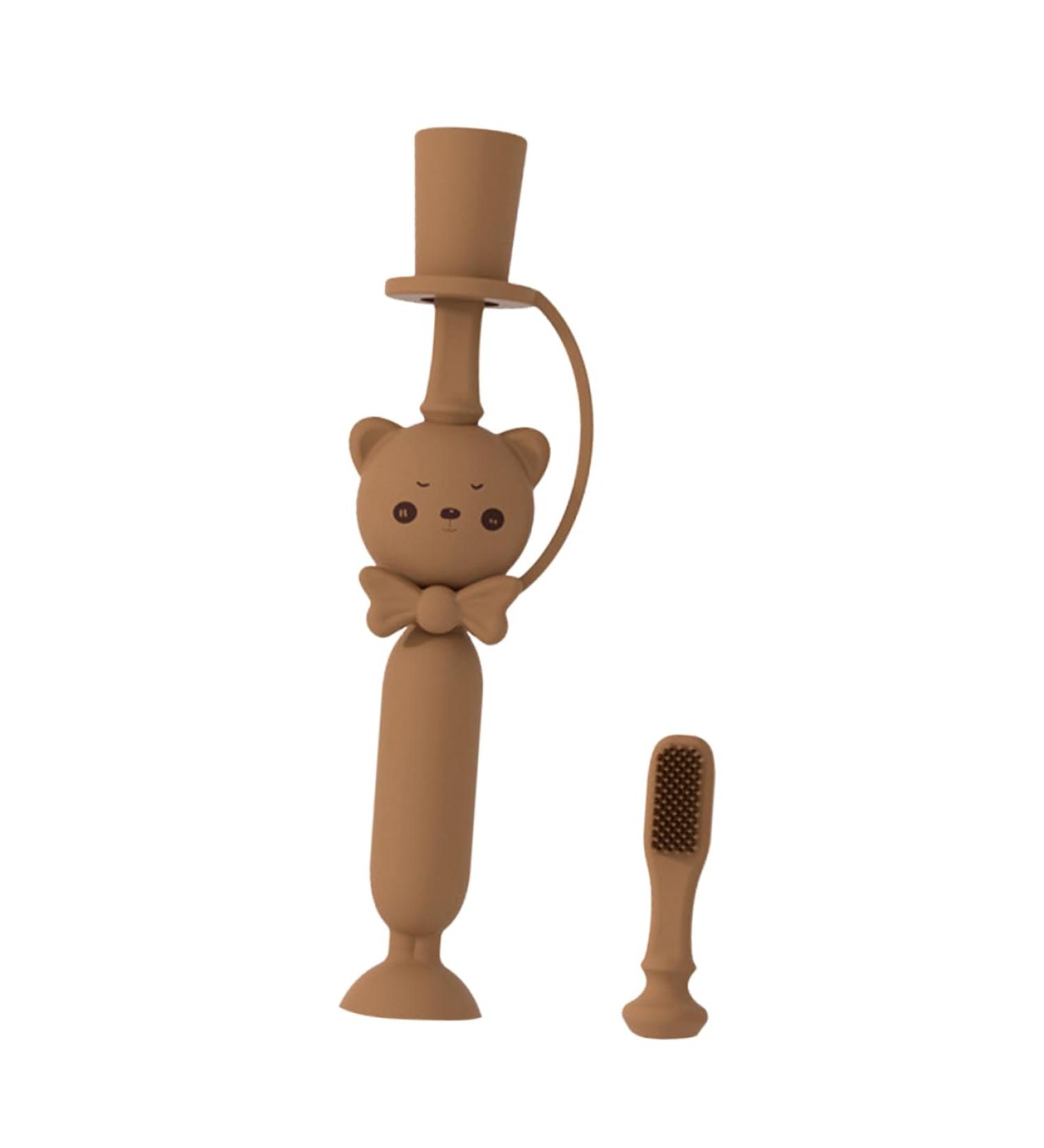 COLLBATH Training Toothbrush - Soft Silicone Bristle Oral Care for Kids | International Shipping Available - Buy Online on GoSupps.com