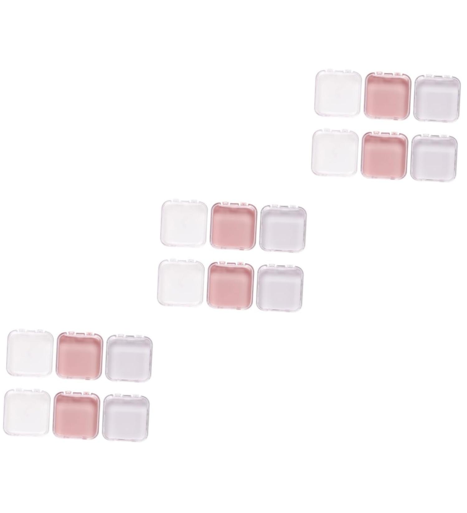 Beavorty 18 Pcs storage box nail art accessories nail stuff organizer eyelash storage case nail tape press on nail packaging nail storage multi-function nail organizer nail supply abs - Buy Online on GoSupps.com