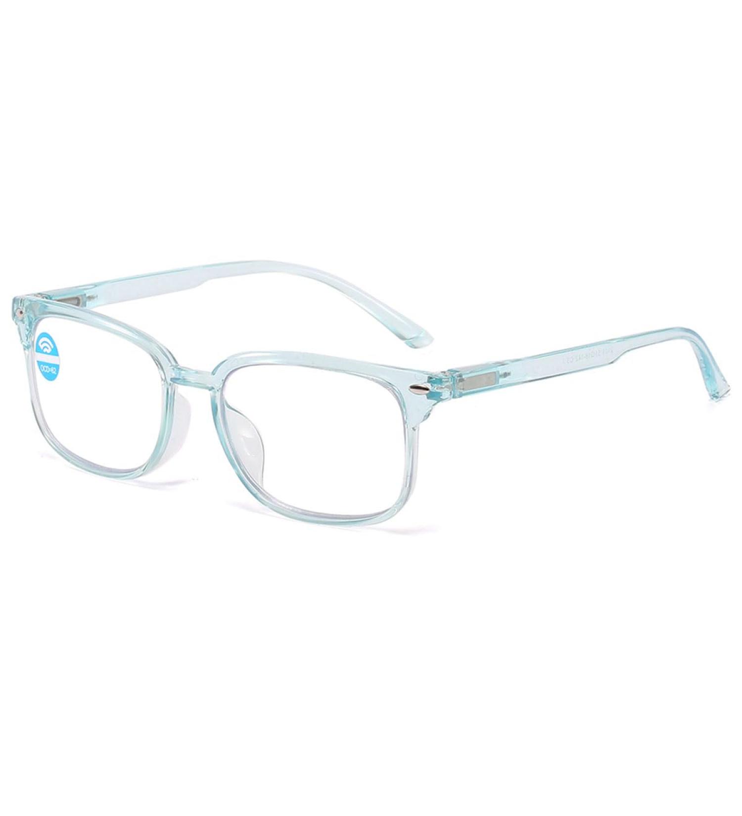 Koosufa Anti Blue Light Reading Glasses for Men & Women - Quality Rectangular Frame Feather Hinge Anti-Fatigue Strength 1.0 to 4.0 - Ideal for Workplace Use - Buy Online on GoSupps.com