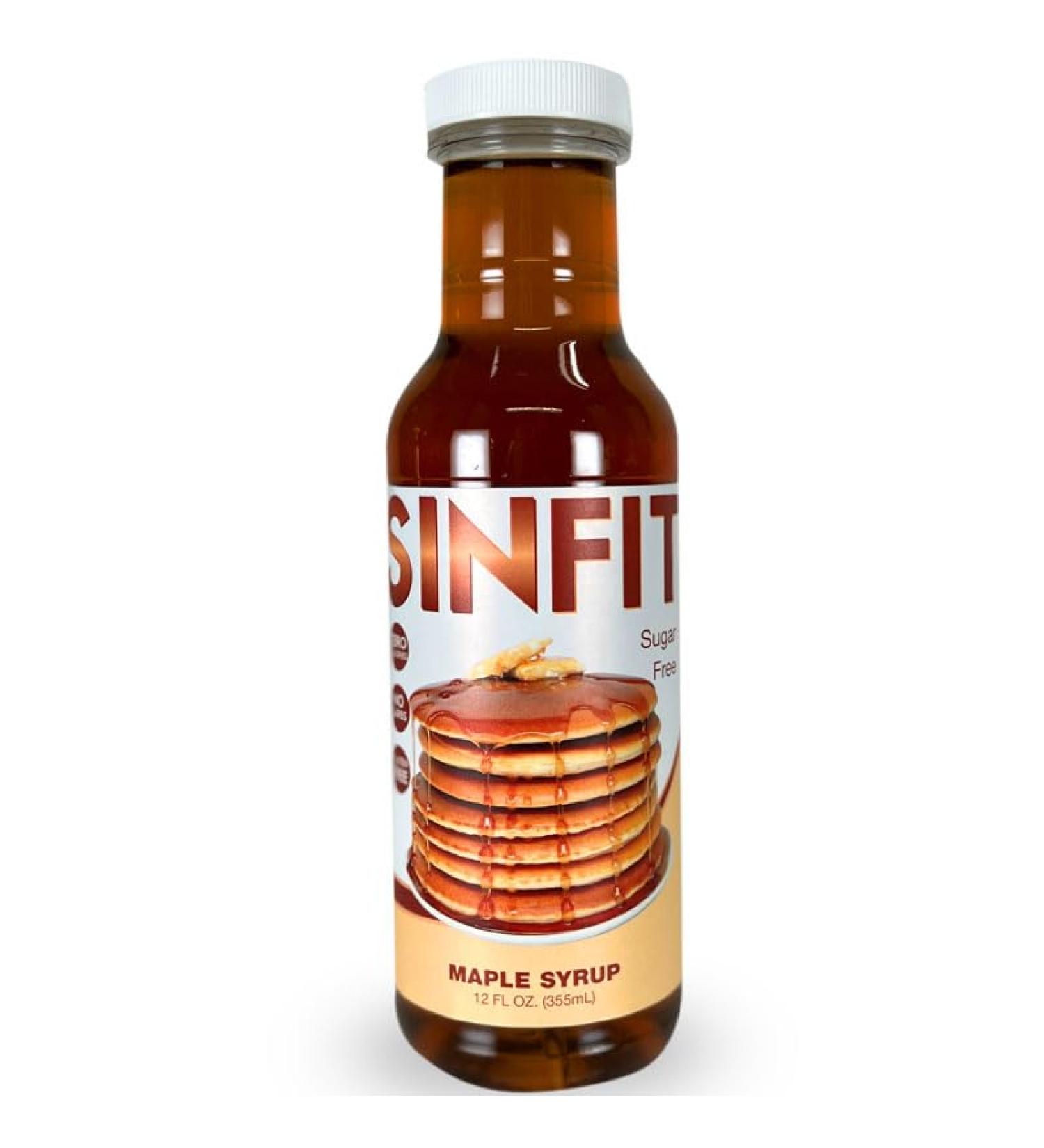 SinFit Sugar Free Syrup 355ml (Maple) - Buy Online on GoSupps.com