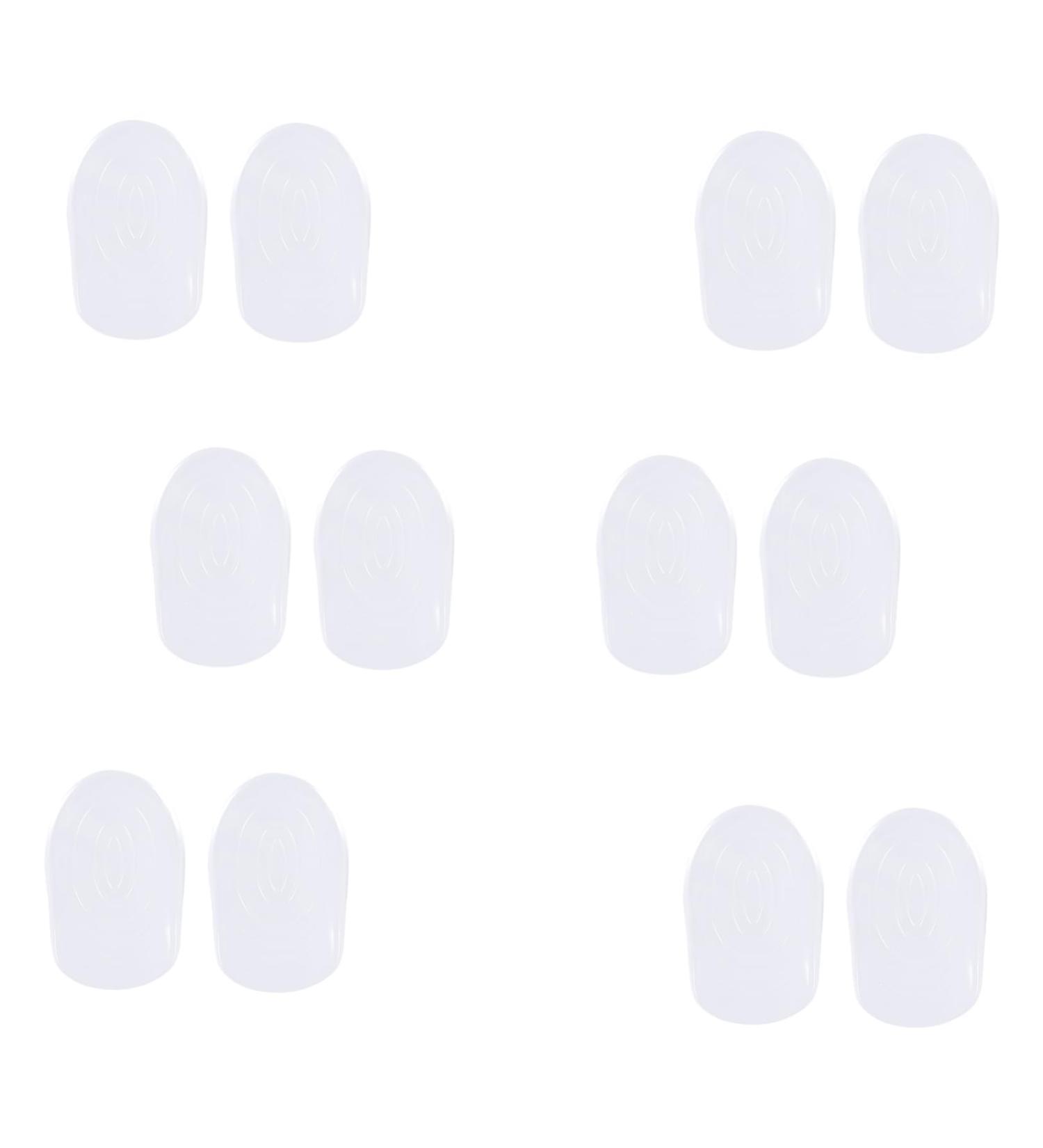 FOMIYES 6 Pairs Heel Pads - Silicone Insoles for Comfortable Shoes | Assorted Colors - Buy Online on GoSupps.com