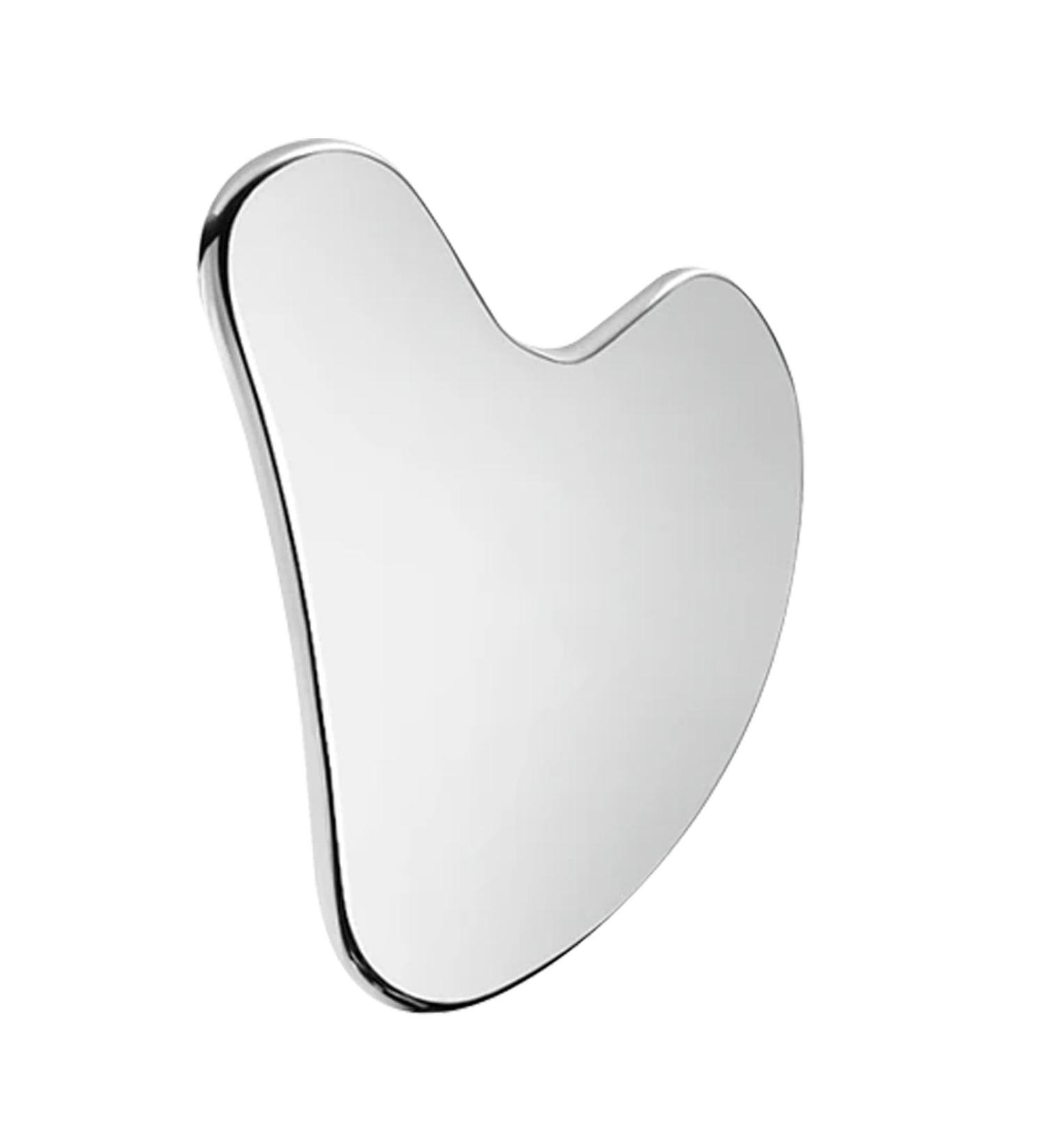 Stainless Steel Sha Board Stainless Steel Facial Muscle Scraping Board - Portable Sha Scraping Tool for Business Trip Home Travel Beauty Salon - Buy Online on GoSupps.com