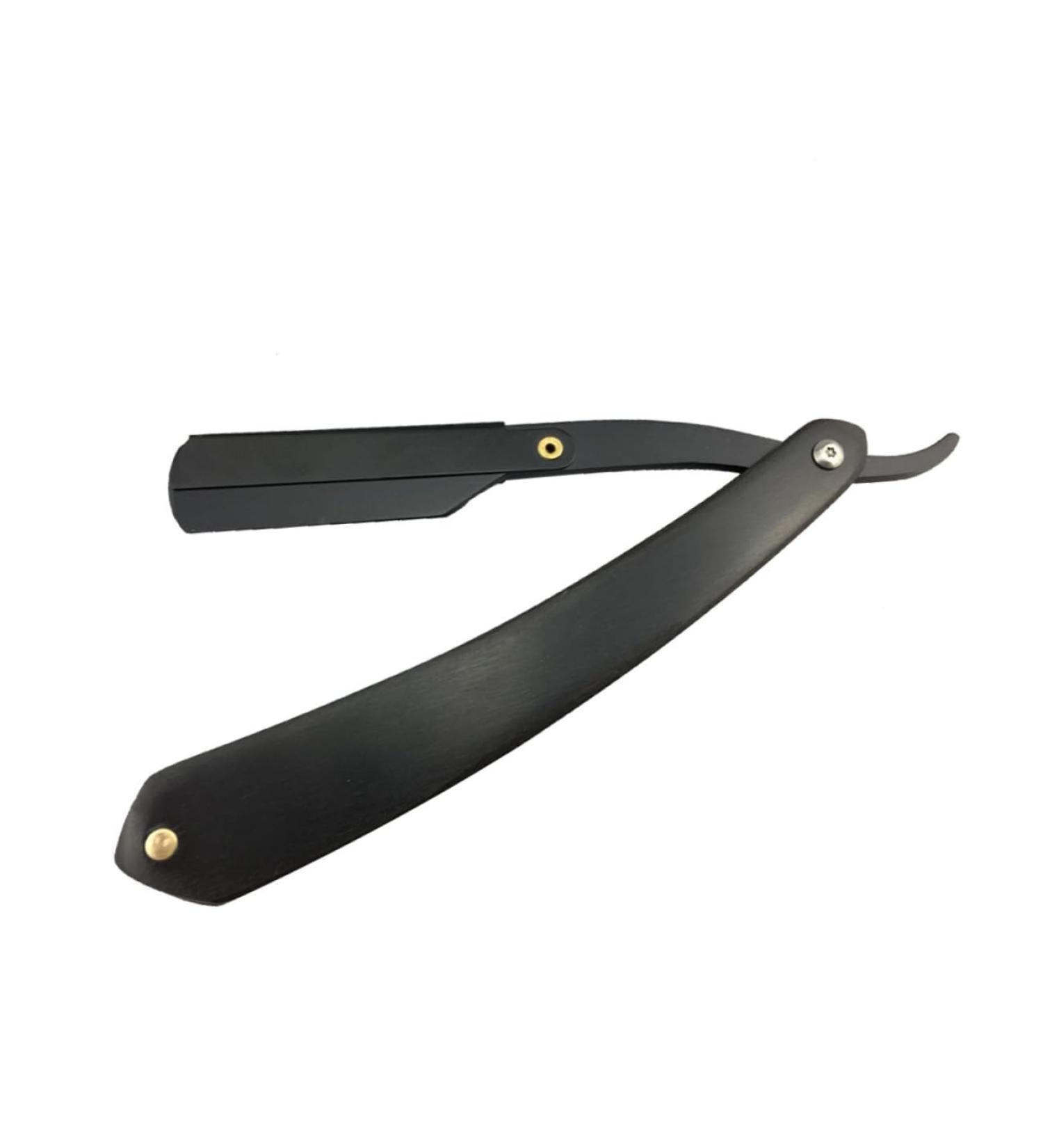 Beavorty Folding Razor - Premium Men's Shaving Tool with Wooden Handle | Eco-Friendly Bamboo & Metal Design for a Smooth Shave - Buy Online on GoSupps.com