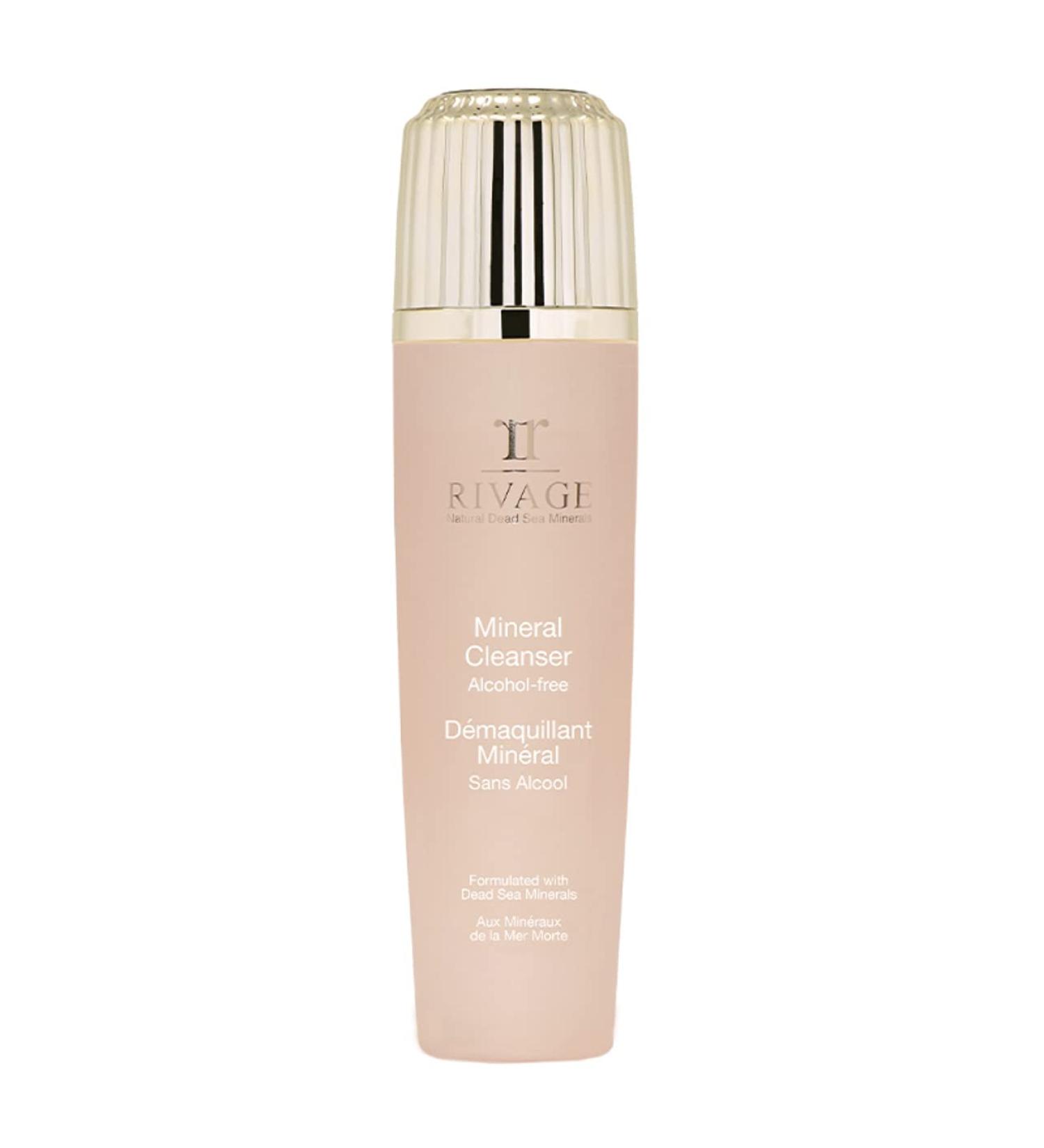 Rivage Natural Dead Sea Minerals Cleanser 200ML | Alcohol-Free Vegan No Harsh Chemicals | Enhanced with Dead Sea Salt - Buy Online on GoSupps.com