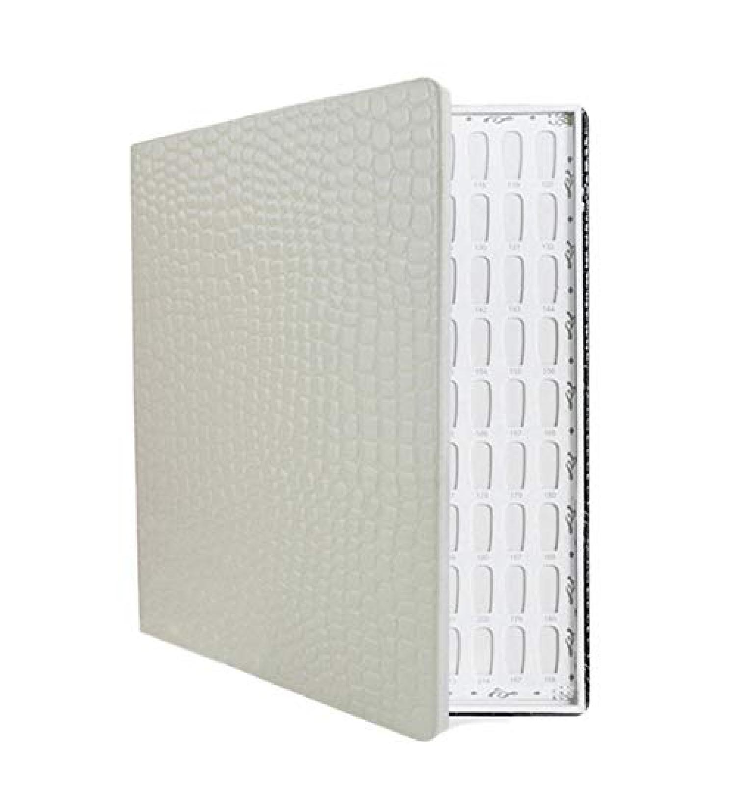 Tassety 216 Colours Nail Tips Display Book DIY Nail Art Shows Gel Colour Card Chart Painting Display Board White - Buy Online on GoSupps.com