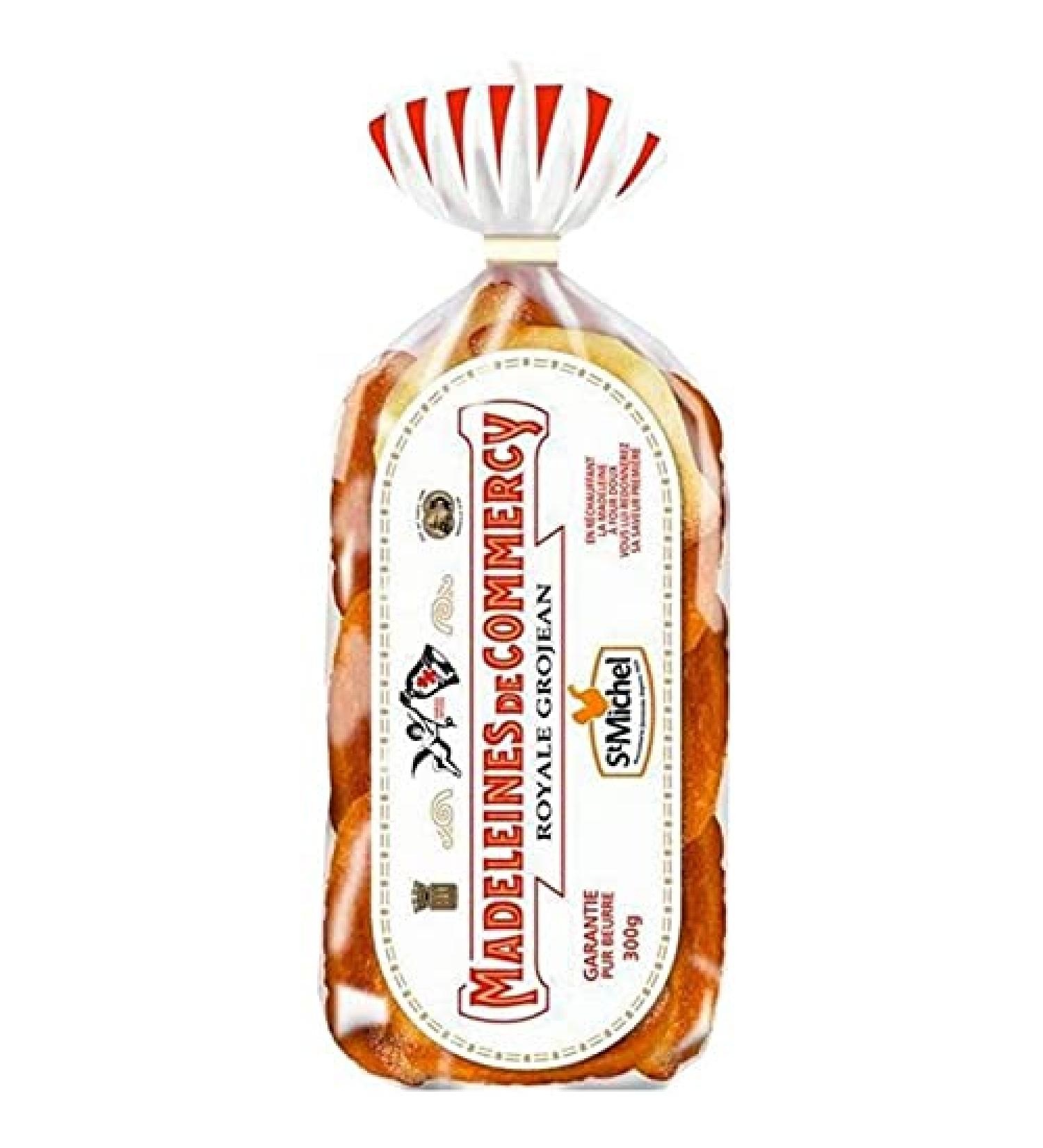 St Michel Madeleines de Commercy Royale Grojean 300g (pack of 3)