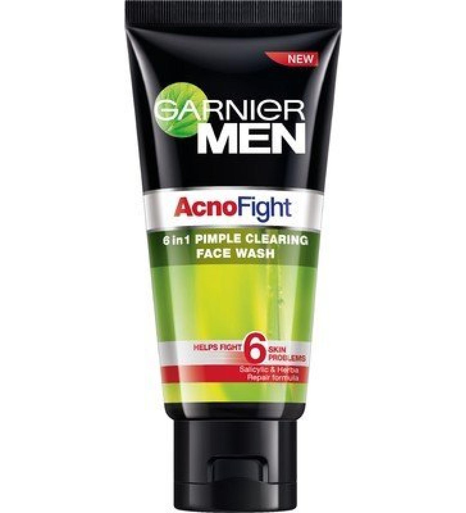 Garnier Acno Fight 6 In1 Pimple Clearing Face Wash (100 G)