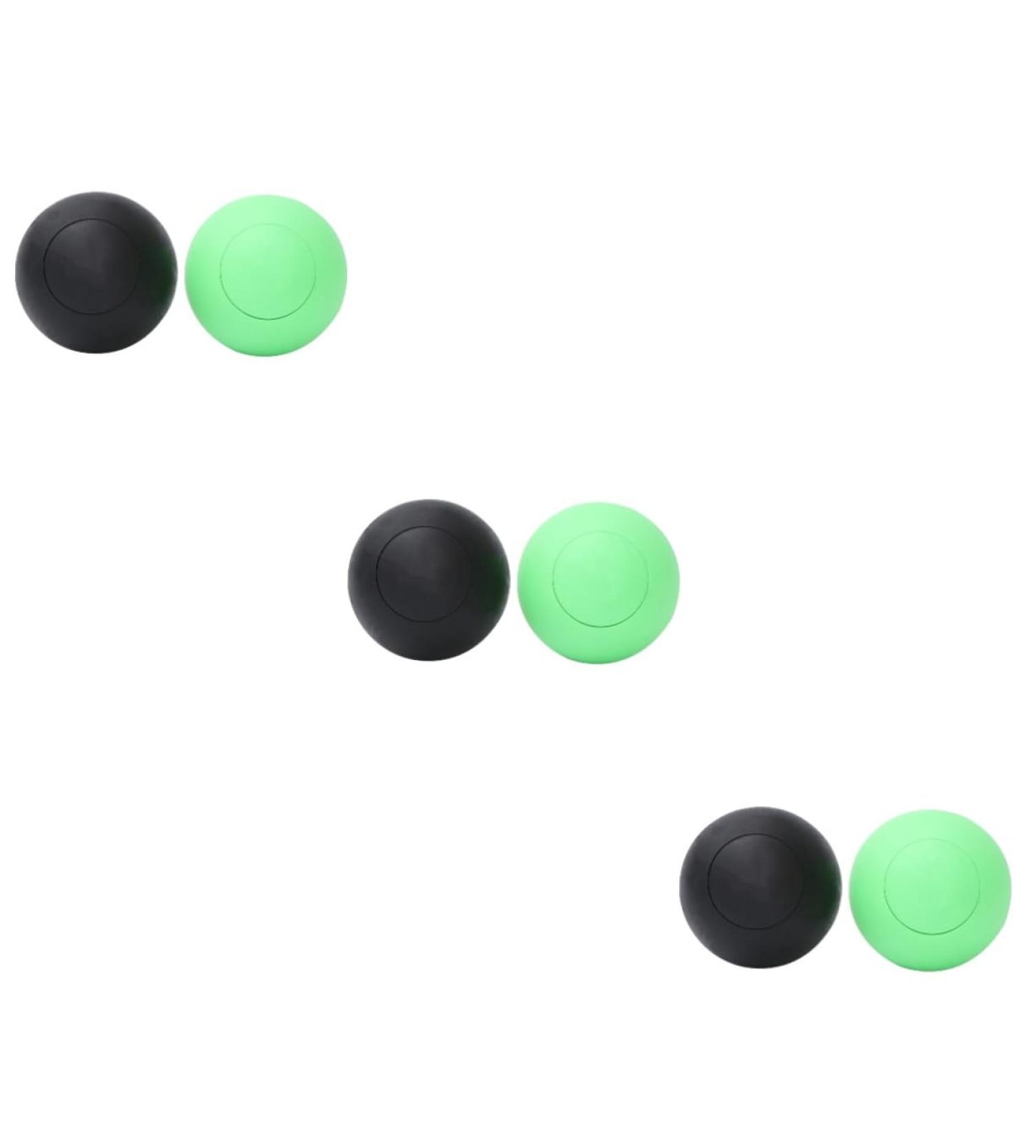 TOVINANNA 6 STK Muscle Roller & Soft Fascia Massage Balls - Pilates & Yoga Fitness Accessories for Back & Body Relief - Buy Online on GoSupps.com