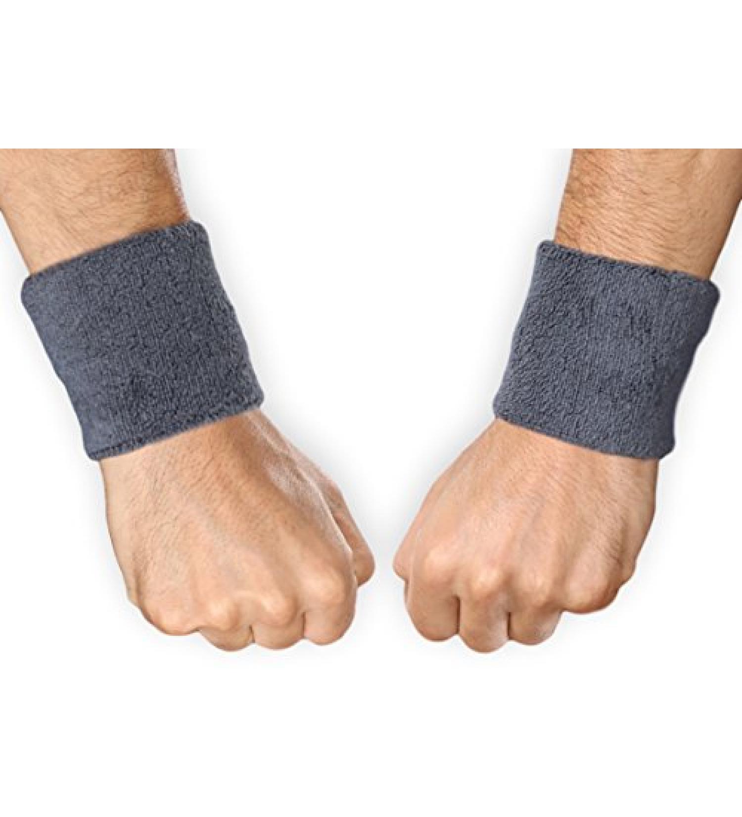 Sweat Band Wristbands for Men & Women - Sports Workout Wristband - Buy Online on GoSupps.com