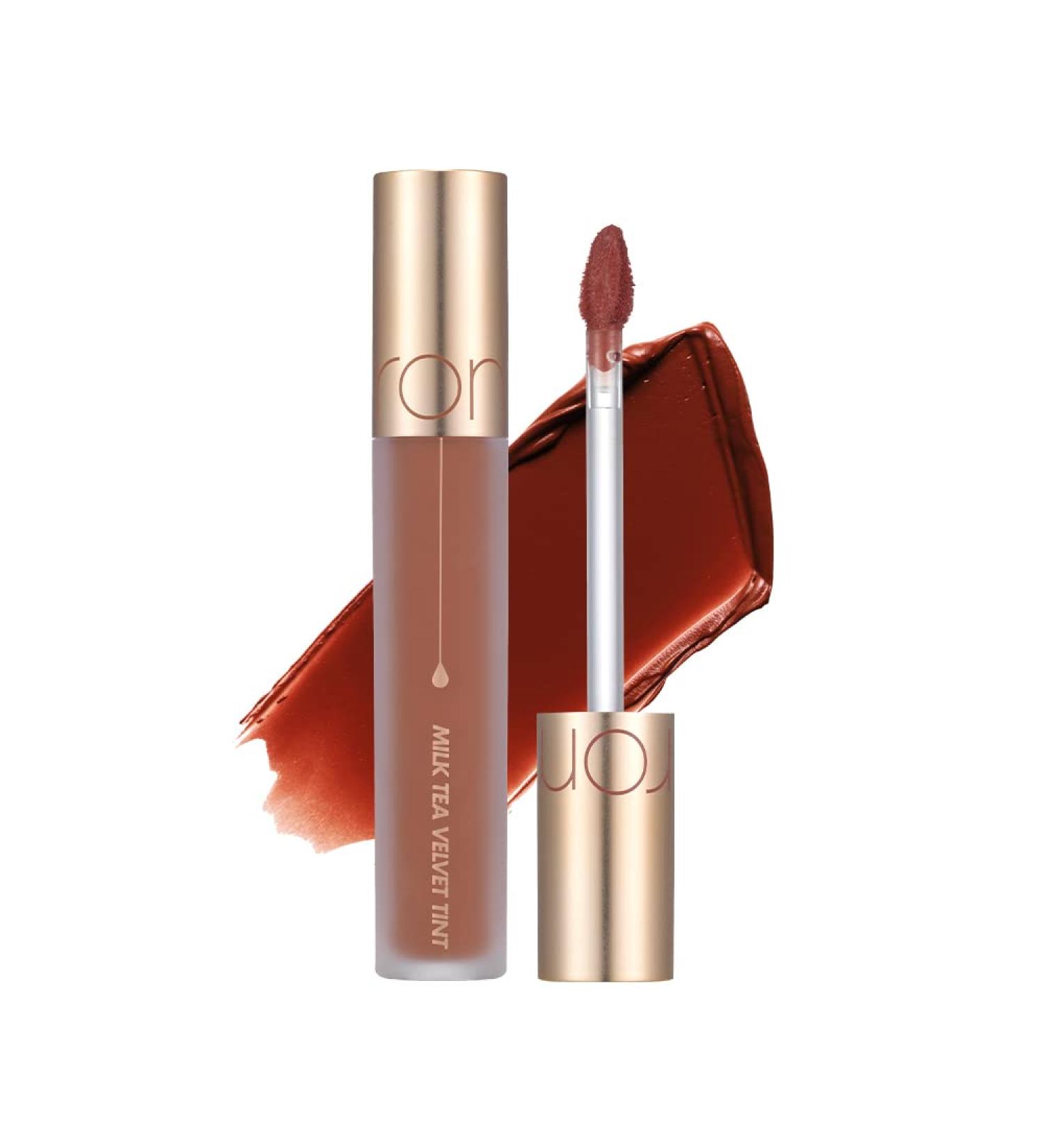 rom&nd Milk Tea Velvet Tint 05 Vanilla Tea - MLBB Matte Liquid Lip Tint - Buy Online on GoSupps.com