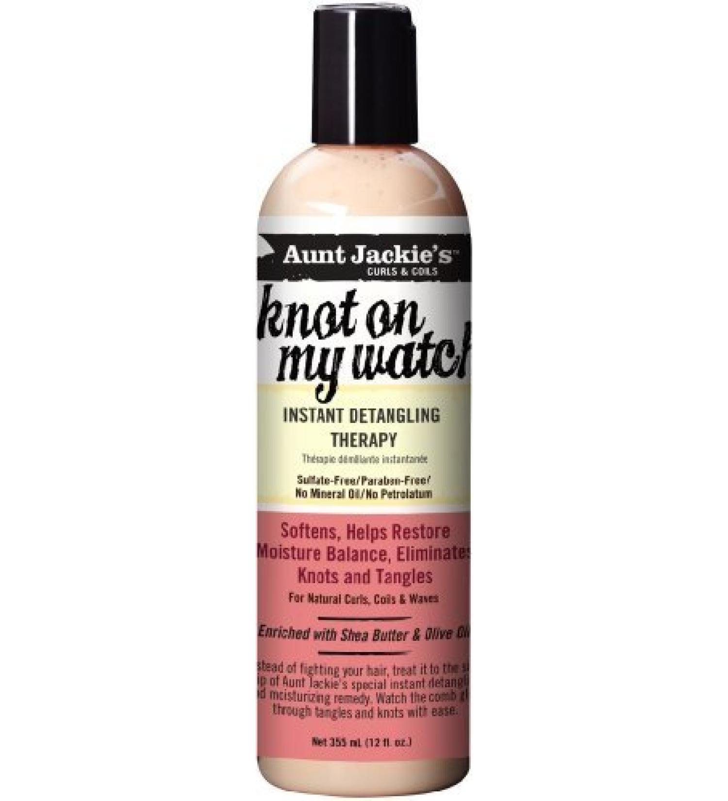 Aunt Jackie's Knot On My Watch Instant Detangling Therapy 355 ml (Pack of 2) by Aunt Jackie more tools