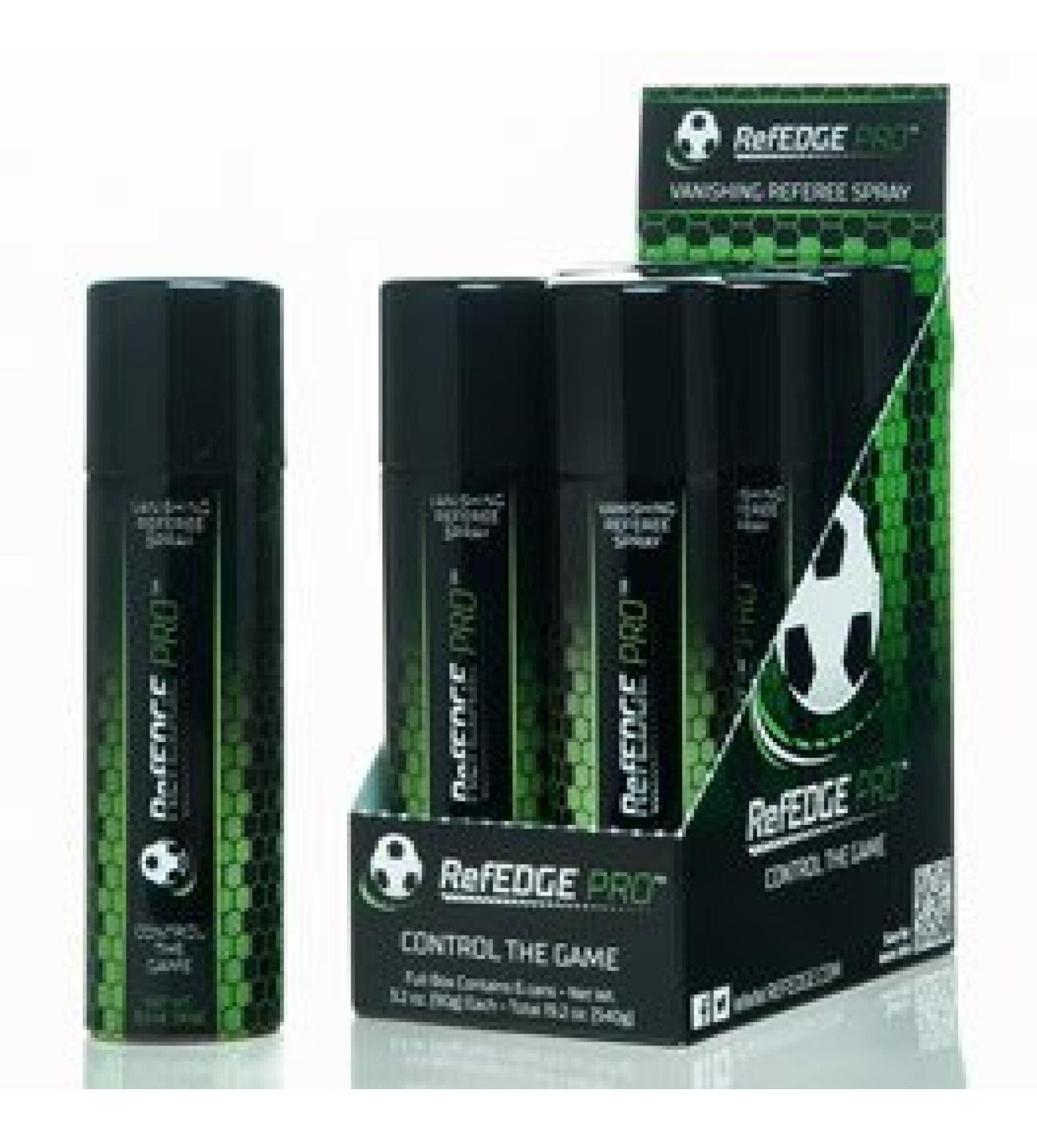 RefEDGE 6-Pack PRO Vanishing Referee Spray 3.2 oz - Premium Set for Sports Officials - Buy Online on GoSupps.com