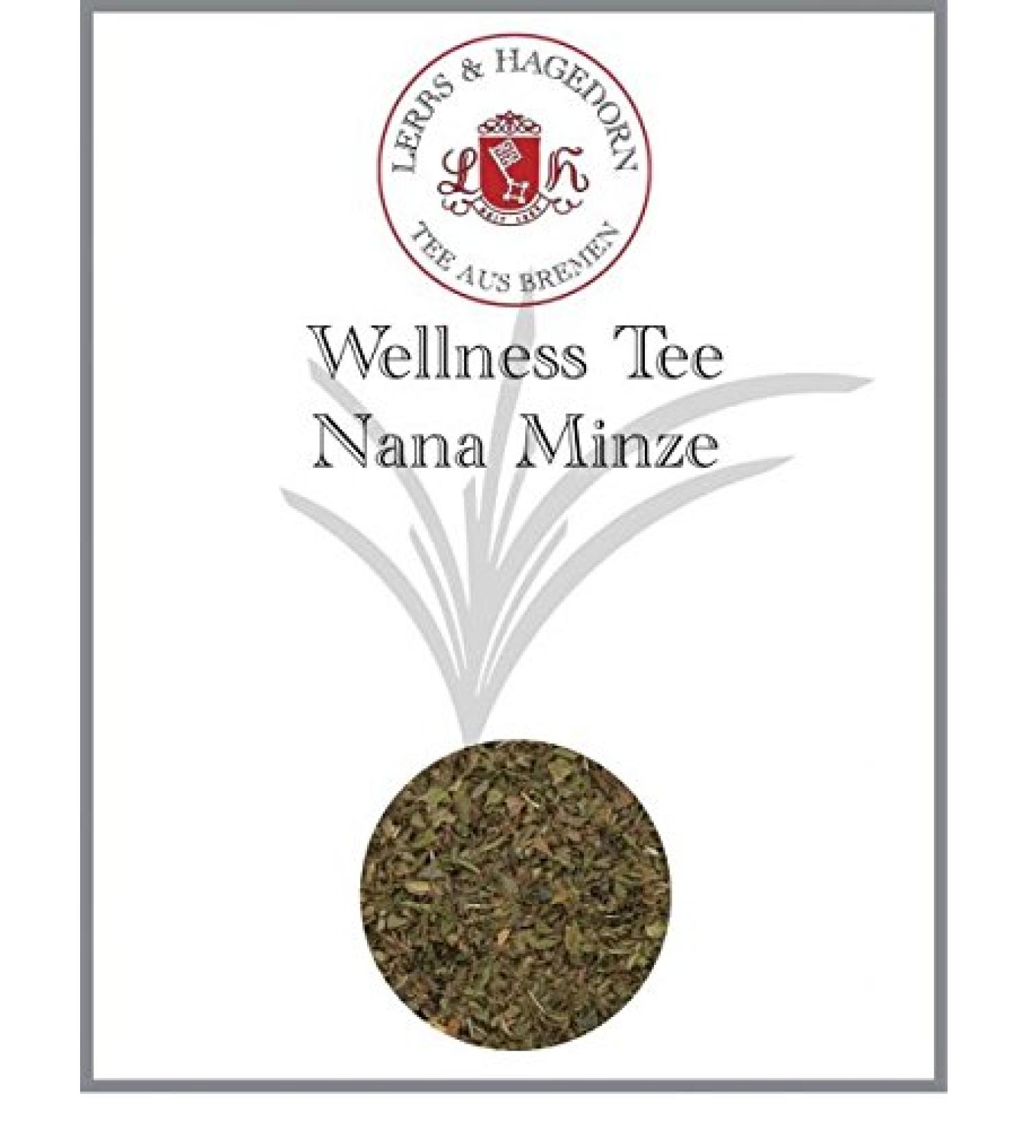  Lerbs & Hagedorn Lerbs & Hagedorn Wellness Nana Mint Tea | Fresh Mint Fragrance 1kg (approx. 71L) - Buy Online on GoSupps.com