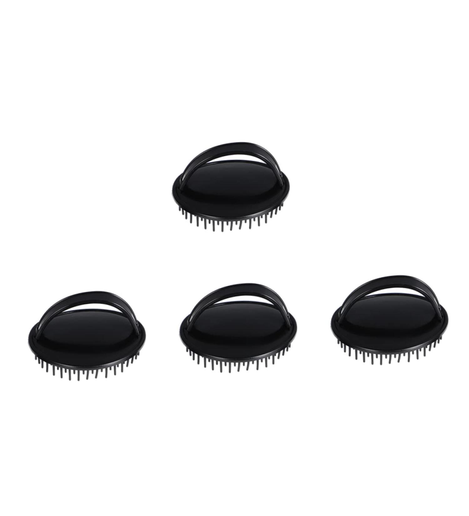 Healeved 12 STK Massage Shampoo Brush - Silicone Hair Washers for Curly Hair & Scalp Care | Better Bathing Experience - Buy Online on GoSupps.com