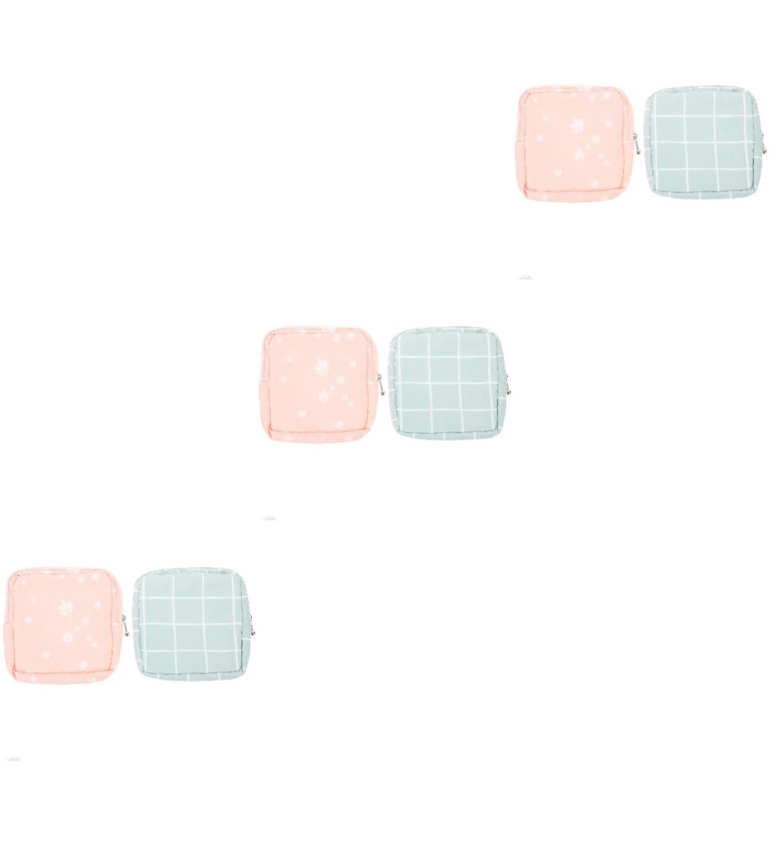 Lurrose 6-Piece Outdoor Decor Coin Holder & Menstrual Pad Storage - Stylish Cosmetic Container for Women - Buy Online on GoSupps.com