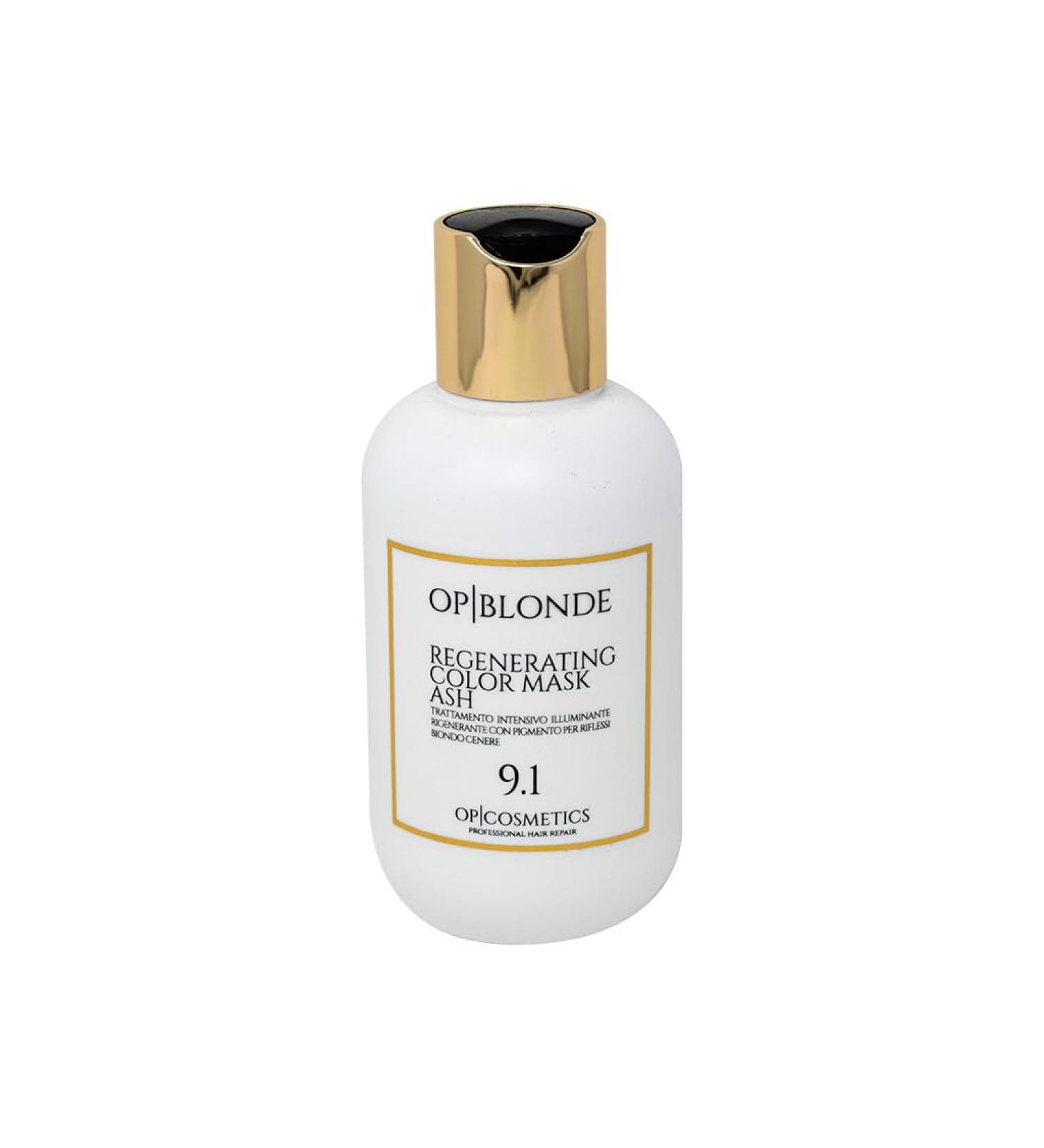 OP|BLONDE REGENERATING COLOR MASK ASH 9.1 250 ml hair mask revives color professional illuminating treatment for ash blonde hair color for dyed or natural hair - Buy Online on GoSupps.com