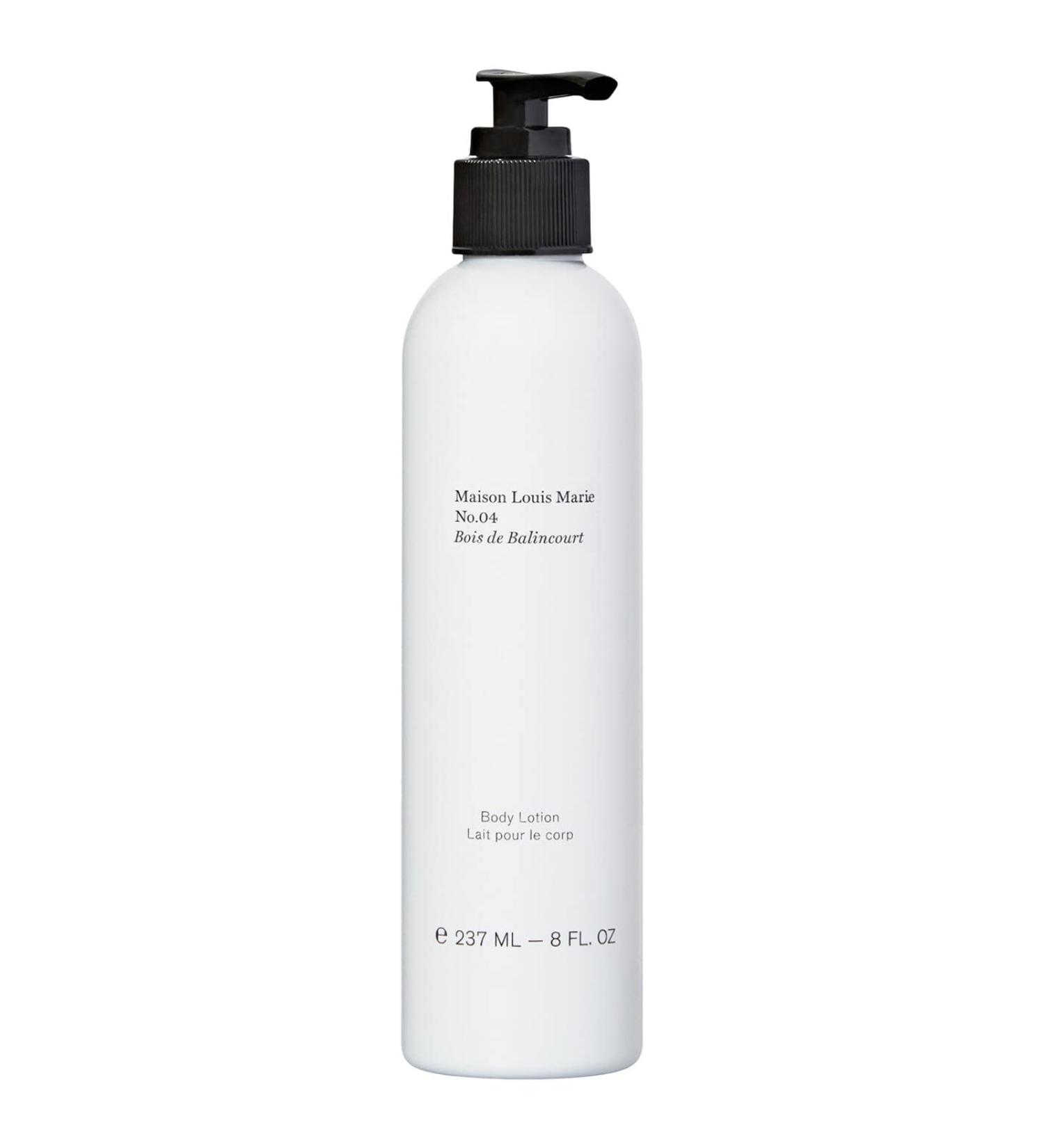 Maison Louis Marie No.04 Bois de Balincourt Natural Body + Hand Lotion - 8 fl oz | Luxury Clean Beauty + Non-Toxic Fragrance - Buy Online on GoSupps.com