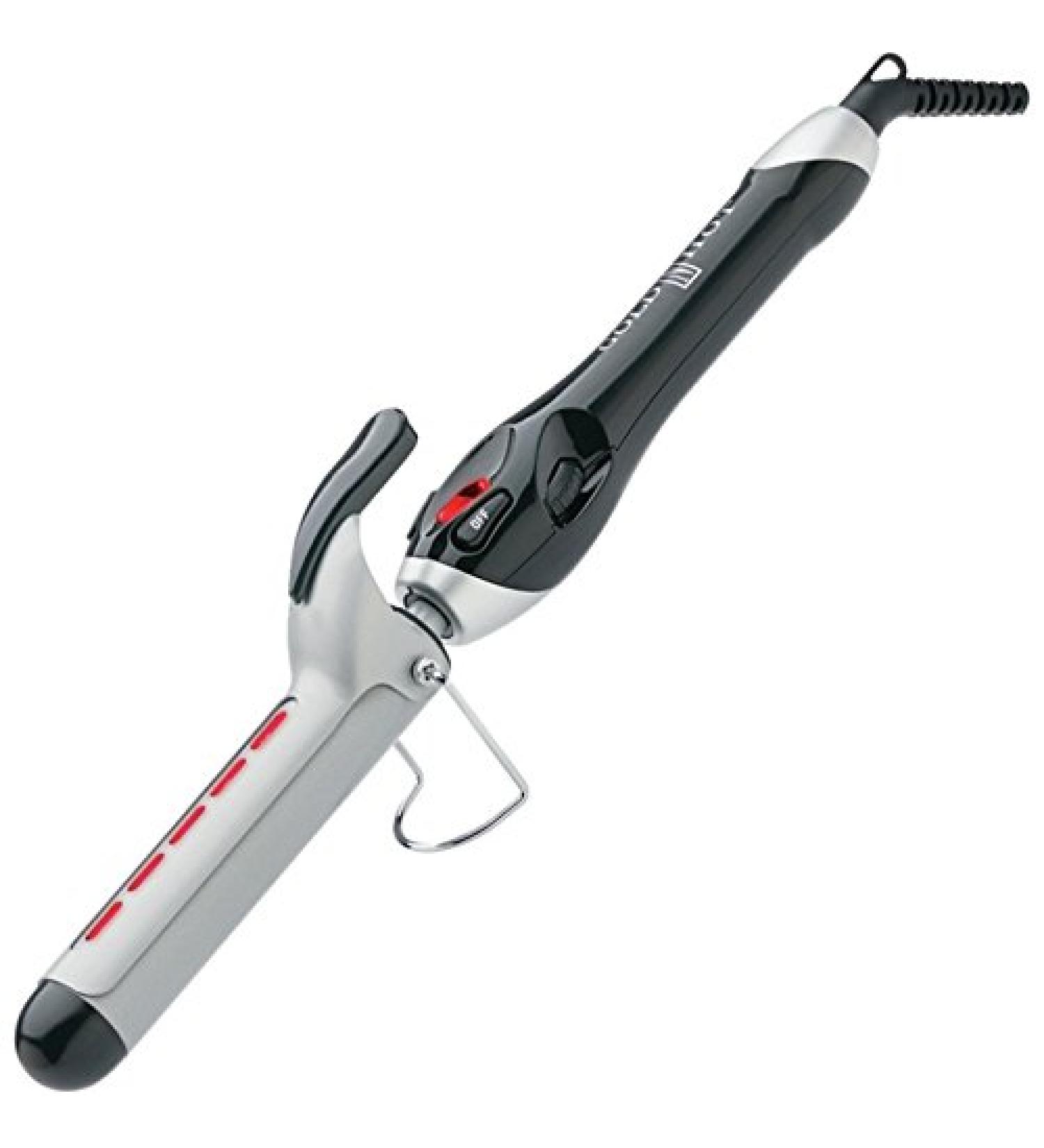 Gold 'n Hot Professional Infrared Light-Up Ceramic Spring Curling Iron 1 Inch 0.89 Ounce