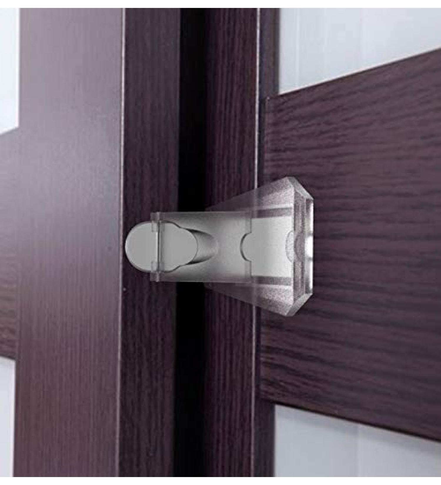 Sliding Door Lock Child Safety - Closets  Windows  Patio  Glass Doors - Double Sided Tape  Easy Install No Drill Required  4 Pack  Clear - Buy Online on GoSupps.com