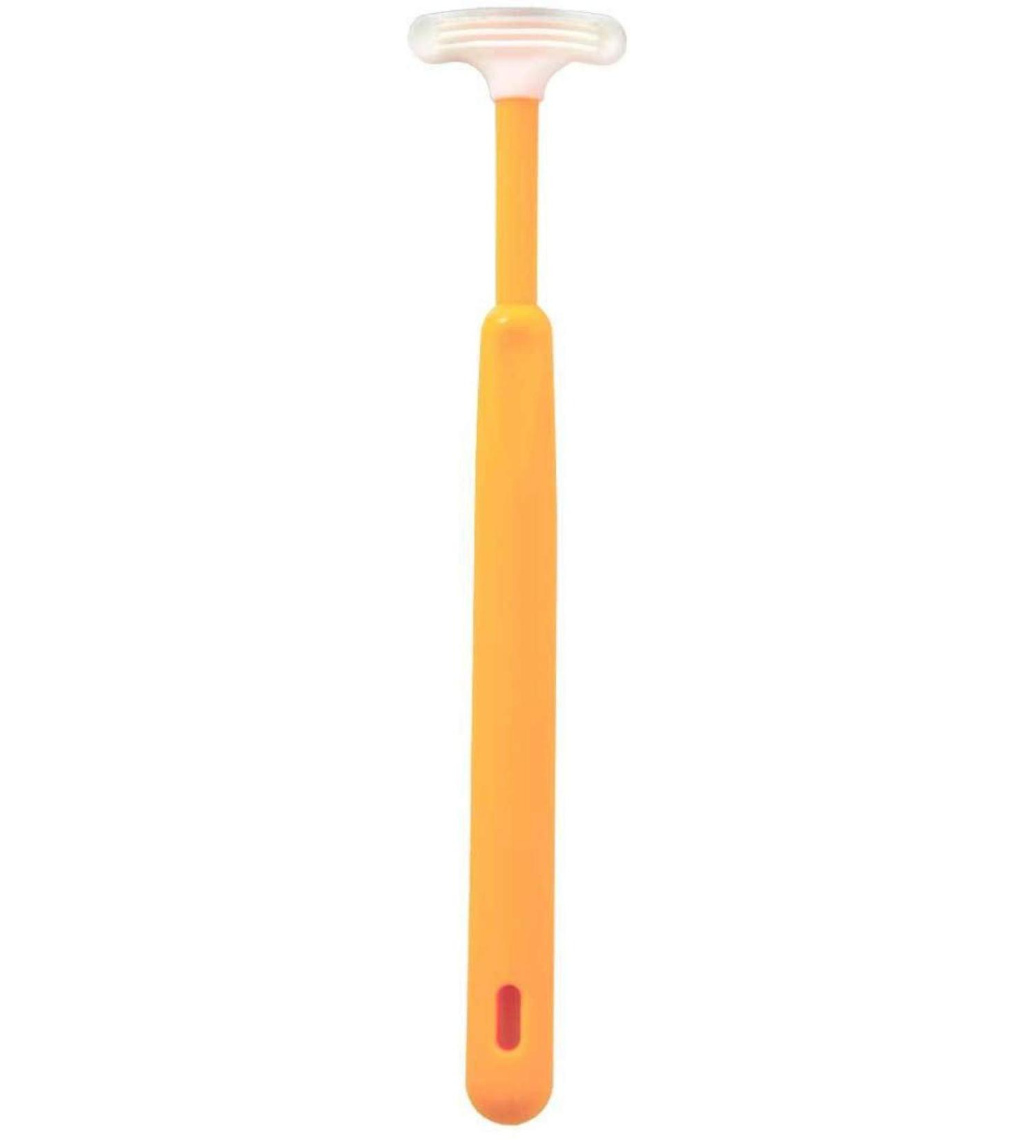 Baby Tongue Cleaner Brush Orange
