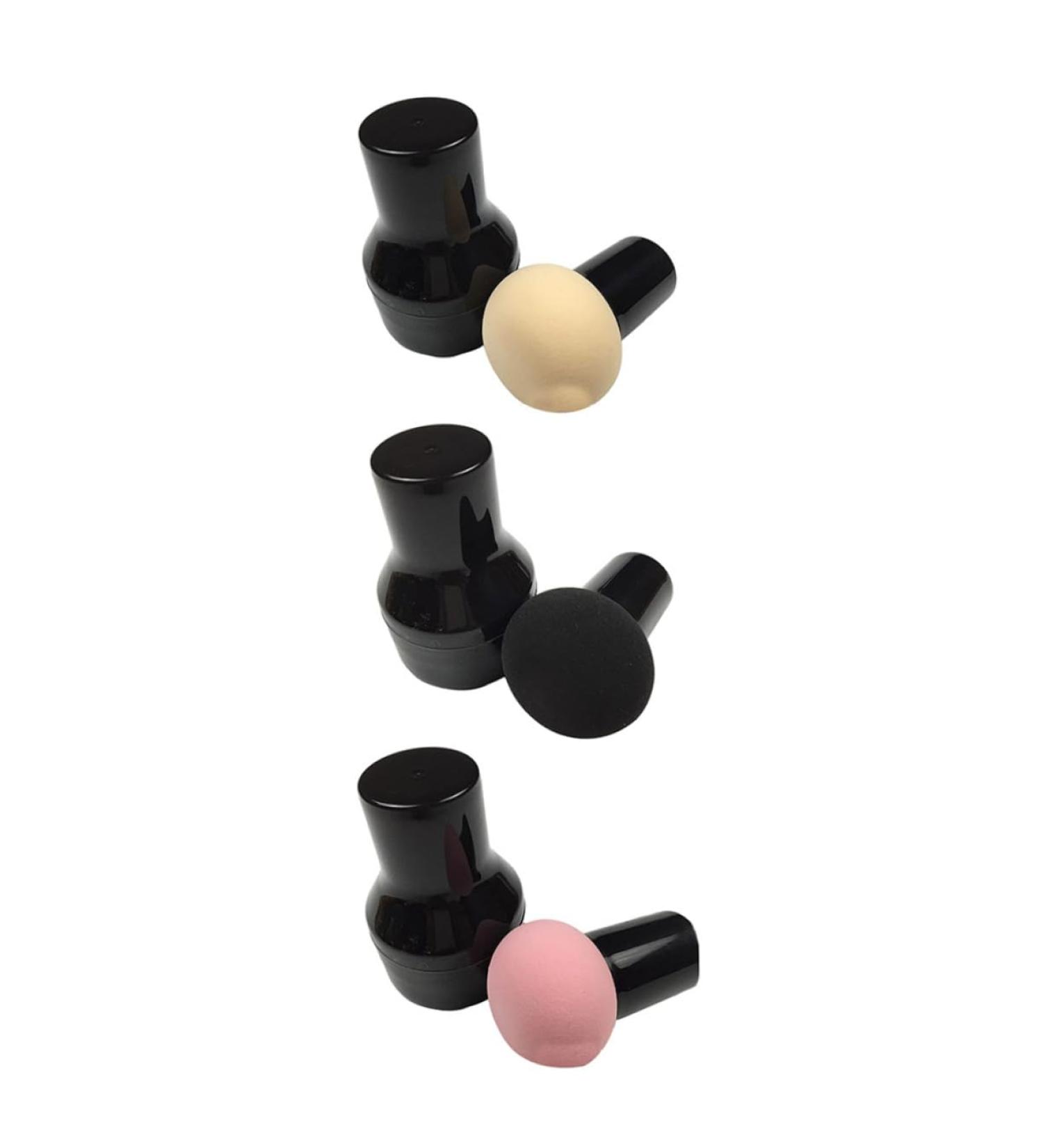 Ipetboom 6sets Mushroom Head Puff Makeup Triangle Puff Makeup Powder Puff Makeup Puff Make up Sponge Esponjas Para El Cuerpo Hydrophilic Polyurethane Wet and Dry Makeup Foundation - Buy Online on GoSupps.com