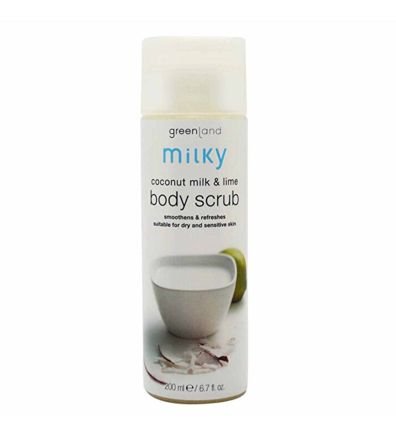 Greenland Body Lotion Mousse 200ml - Lime-Vanilla | Hydrating & Nourishing - International Shipping Available - Buy Online on GoSupps.com