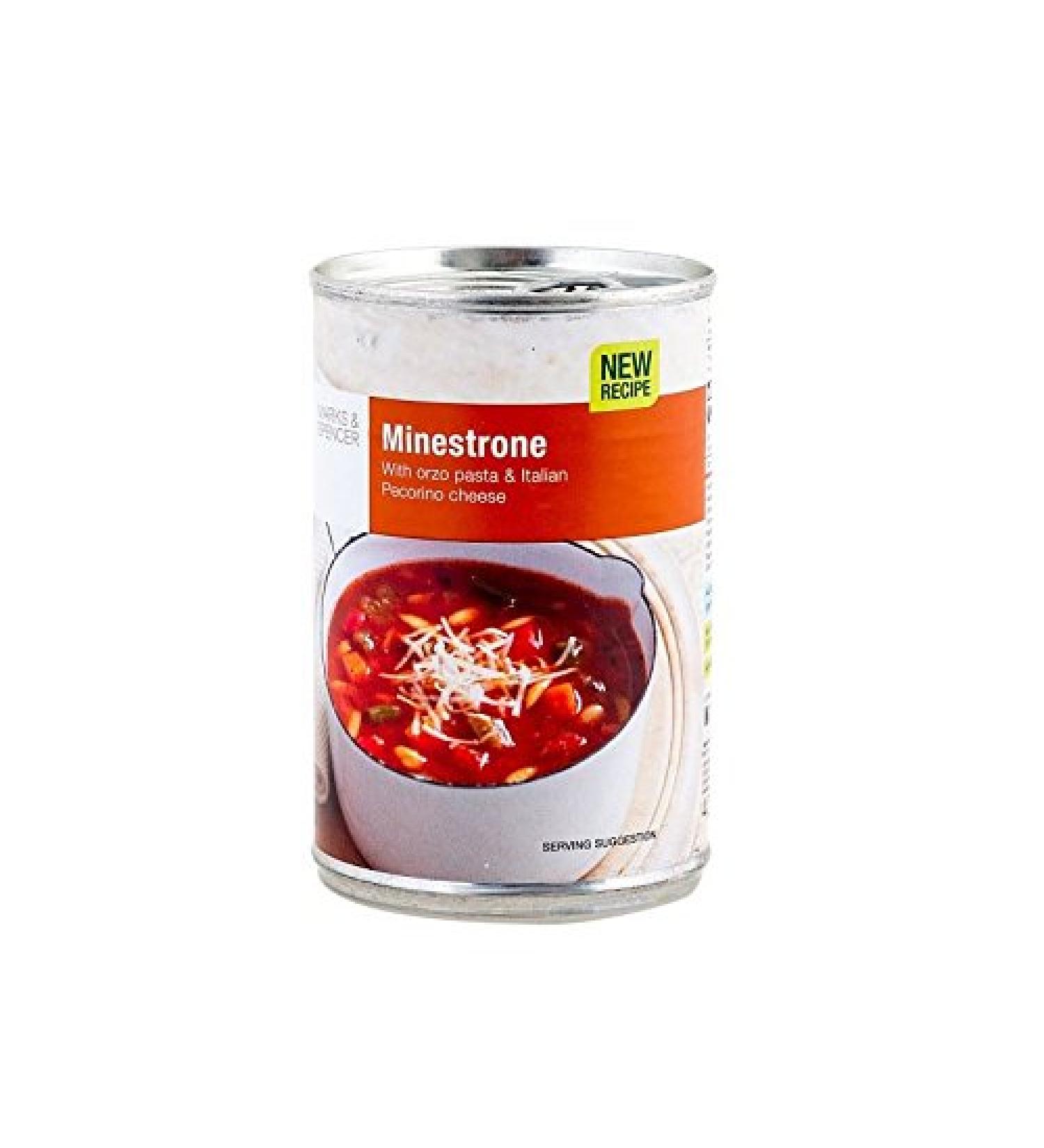 Marks & Spencer Minestrone 400G (lot de 4)