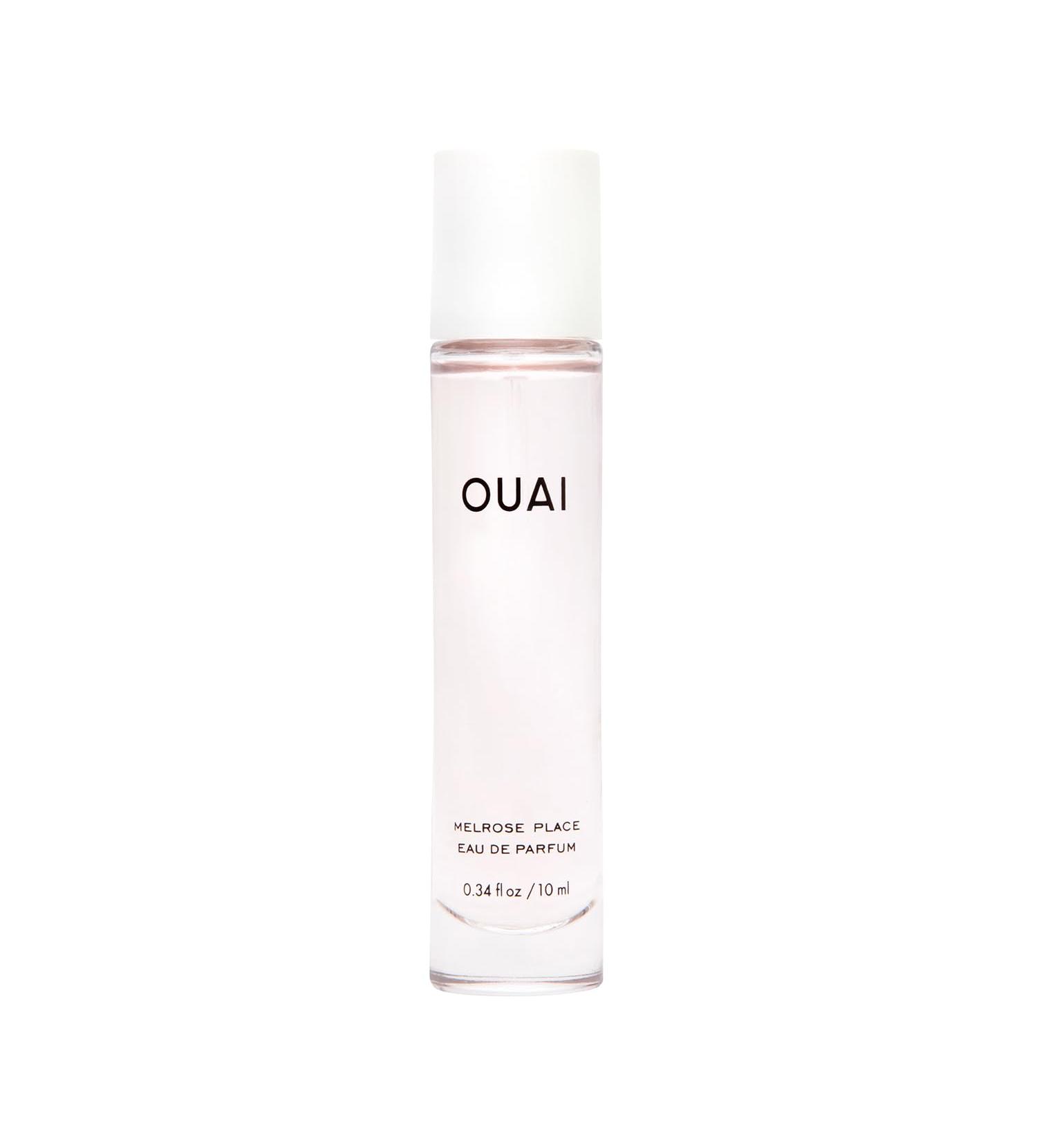 OUAI Melrose Place Eau de Parfum Travel Size - Elegant Womens Perfume for Everyday Wear - Fresh Floral Scent has Notes of Champagne Bergamot & Rose with Delicate Hints of Cedarwood & Lychee (.34 Oz) Melrose Place 0.34 Fl Oz (Pack of 1) - Buy Online on GoSupps.com