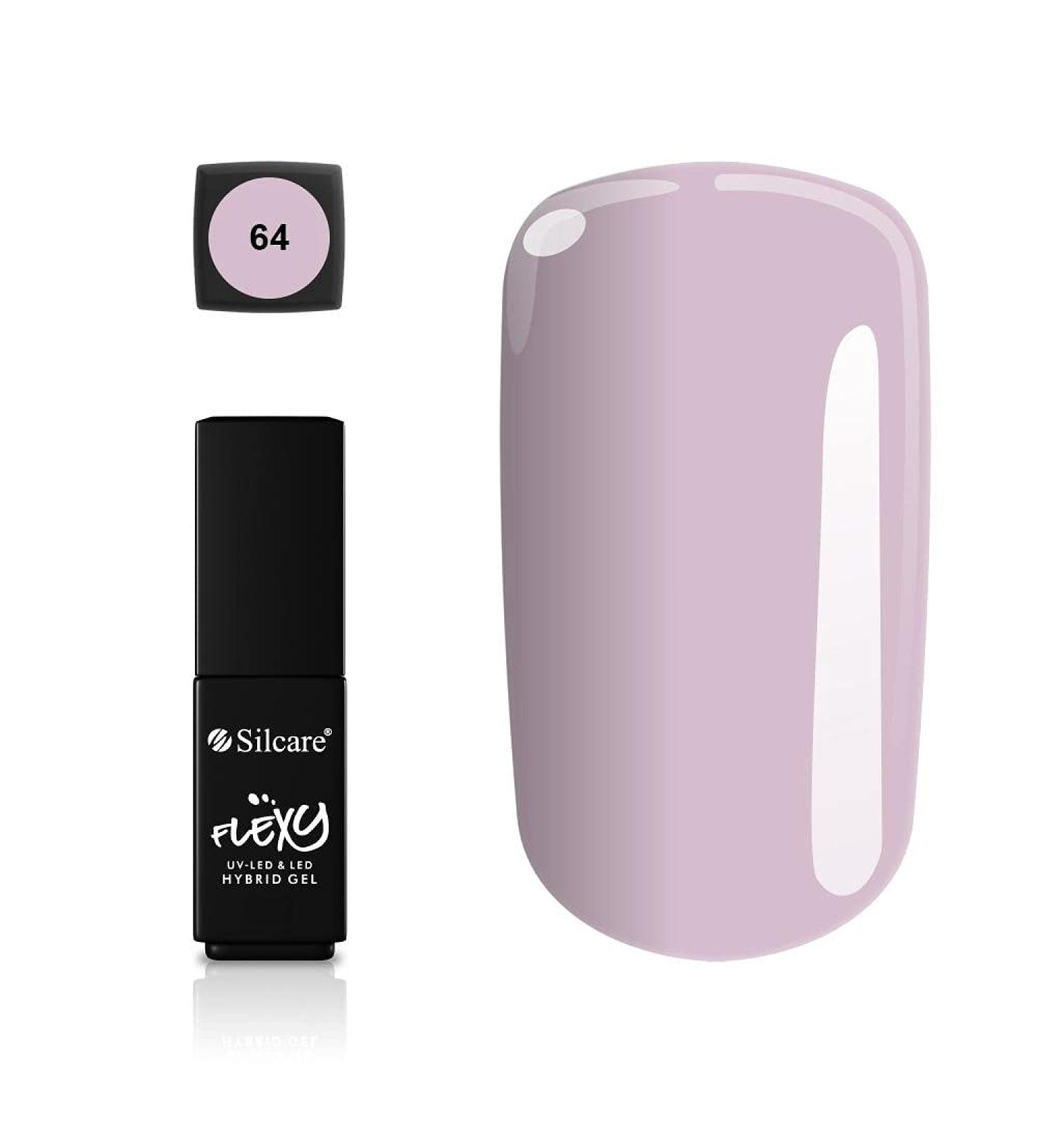 Silcare Flexy Hybrid Soak Off Gel No. 64 - Premium Long-Lasting Nail Gel for International Shipping - Buy Online on GoSupps.com