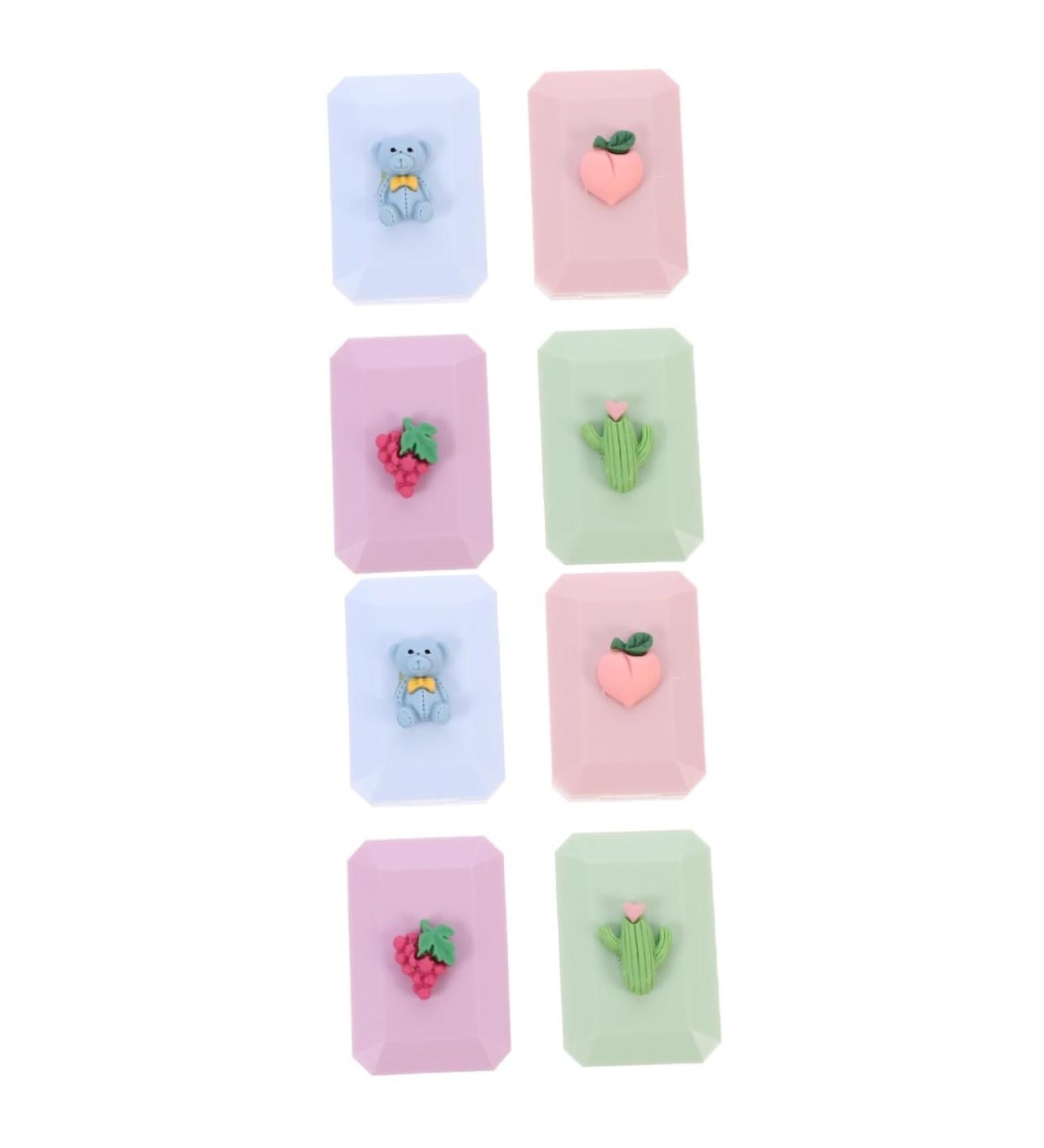 Gatuida 8 STK Contact Lens Container - Travel Case for Colored Eye Lenses & Cosmetic Storage - Buy Online on GoSupps.com