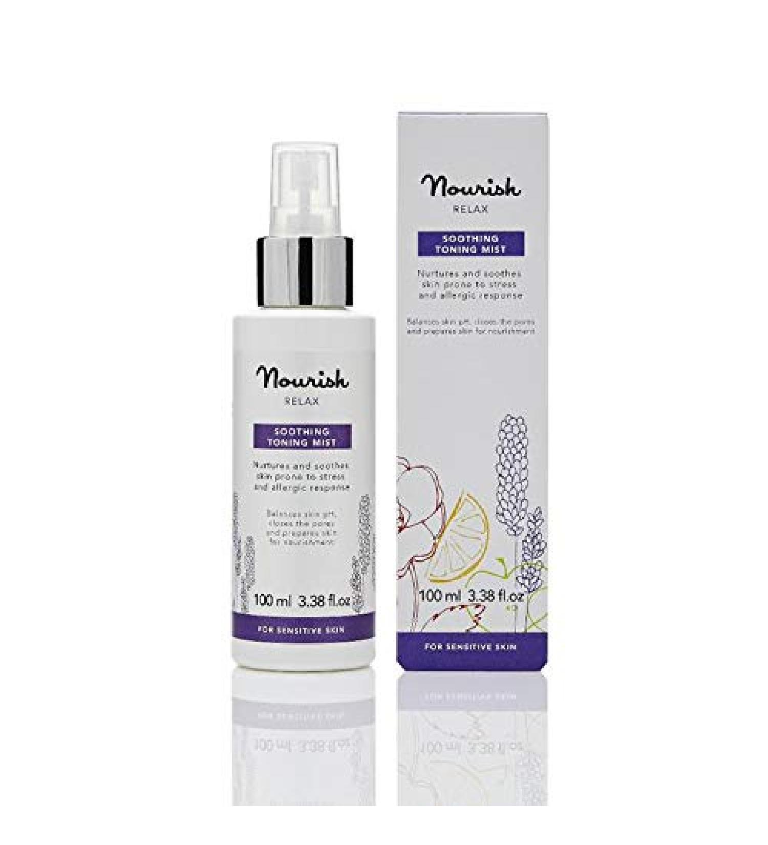 Nourish London Relax Soothing Toning Mist - 100ml