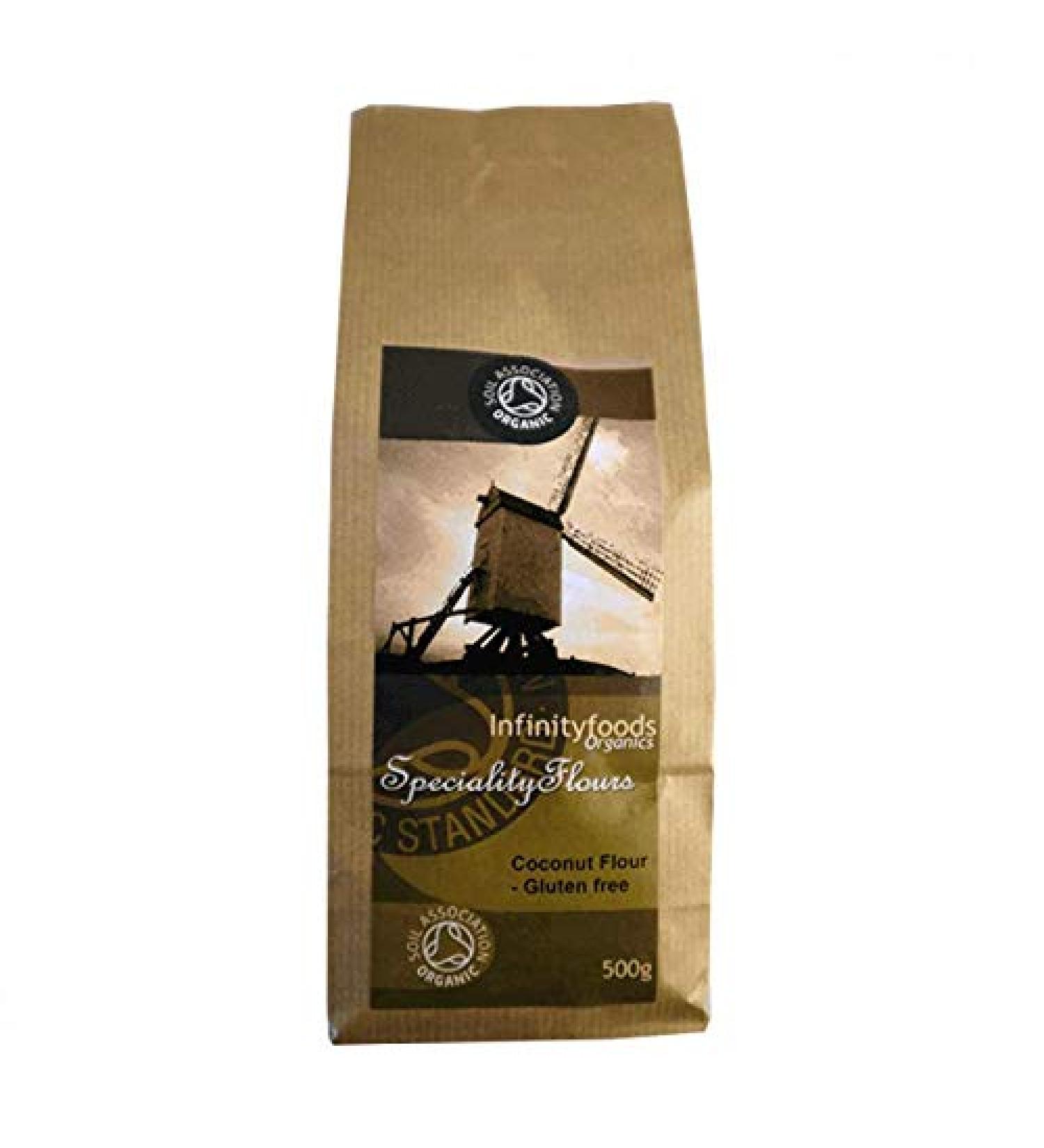 Infinity Foods Organic Coconut Flour - Gluten Free 500g