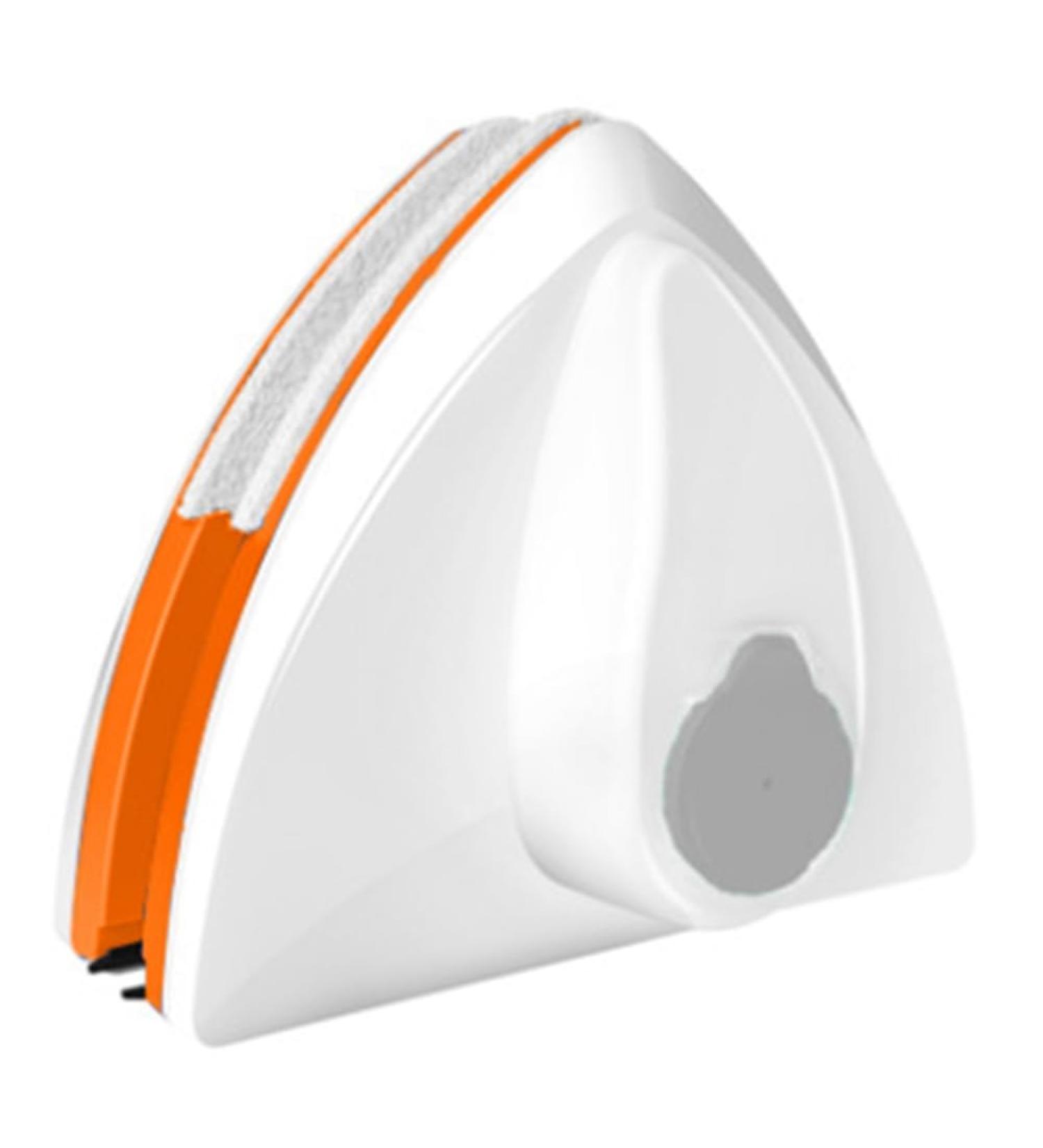 JUJNE Magnetic Glass Window Cleaning Tool Water Discharge Double Layer Wiper Household Special Window Cleaner for Home A White and Orange - Buy Online on GoSupps.com