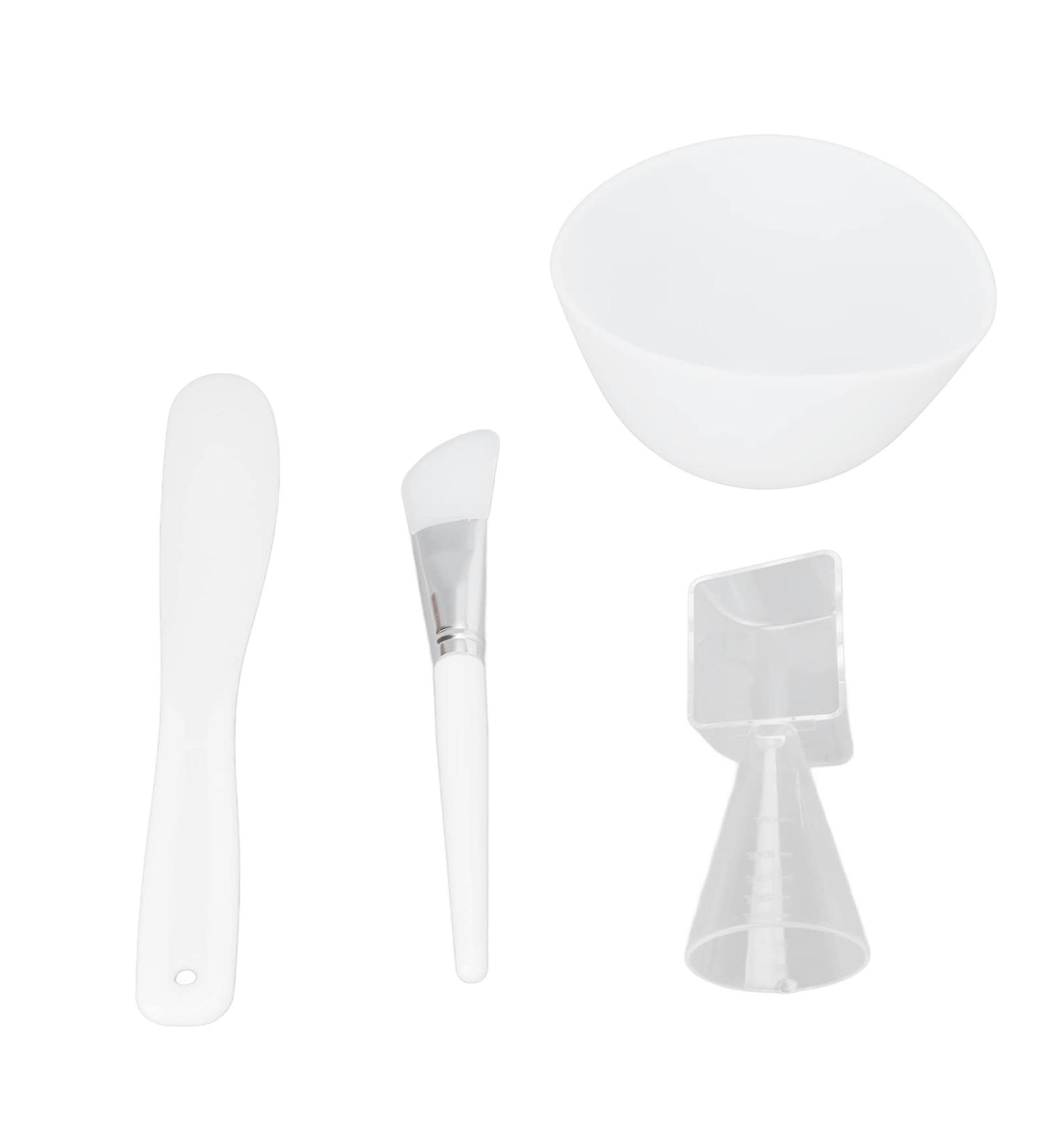 Face mask mixing tools wear resistant silicone brush face mask bowl set for home use - Buy Online on GoSupps.com