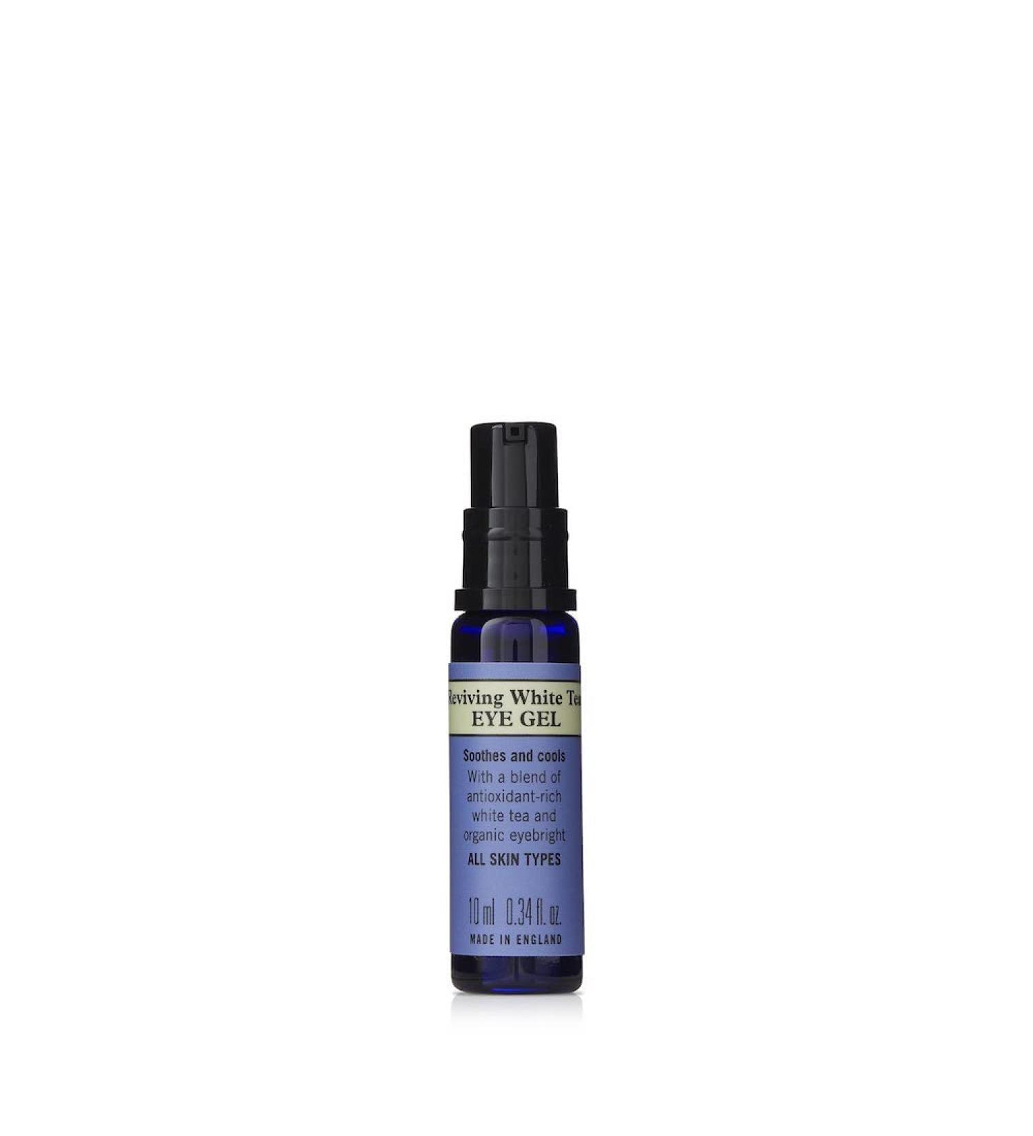 Neal s Yard Remedies | Reviving White Tea Eye Gel For Cooling and Soothing Eye Puffiness with White Tea and Hyaluronic Acid | 10ml - Buy Online on GoSupps.com