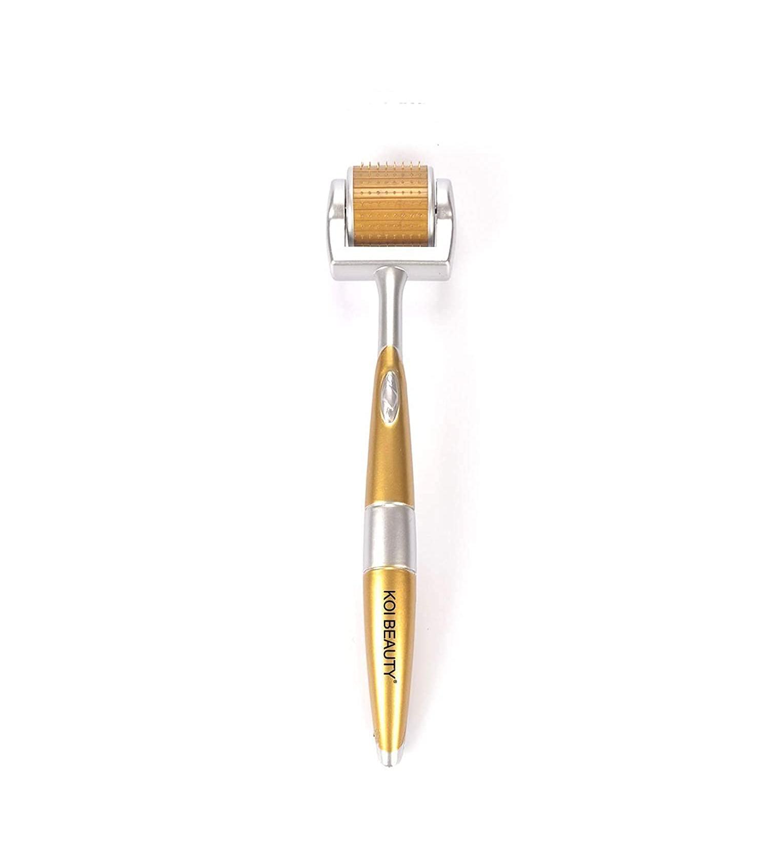 Koi Beauty 192 Derma Roller - Titanium Microneedle for Face, Body, Scalp & Beard Growth | 0.5mm Microneedling Tool - Buy Online on GoSupps.com